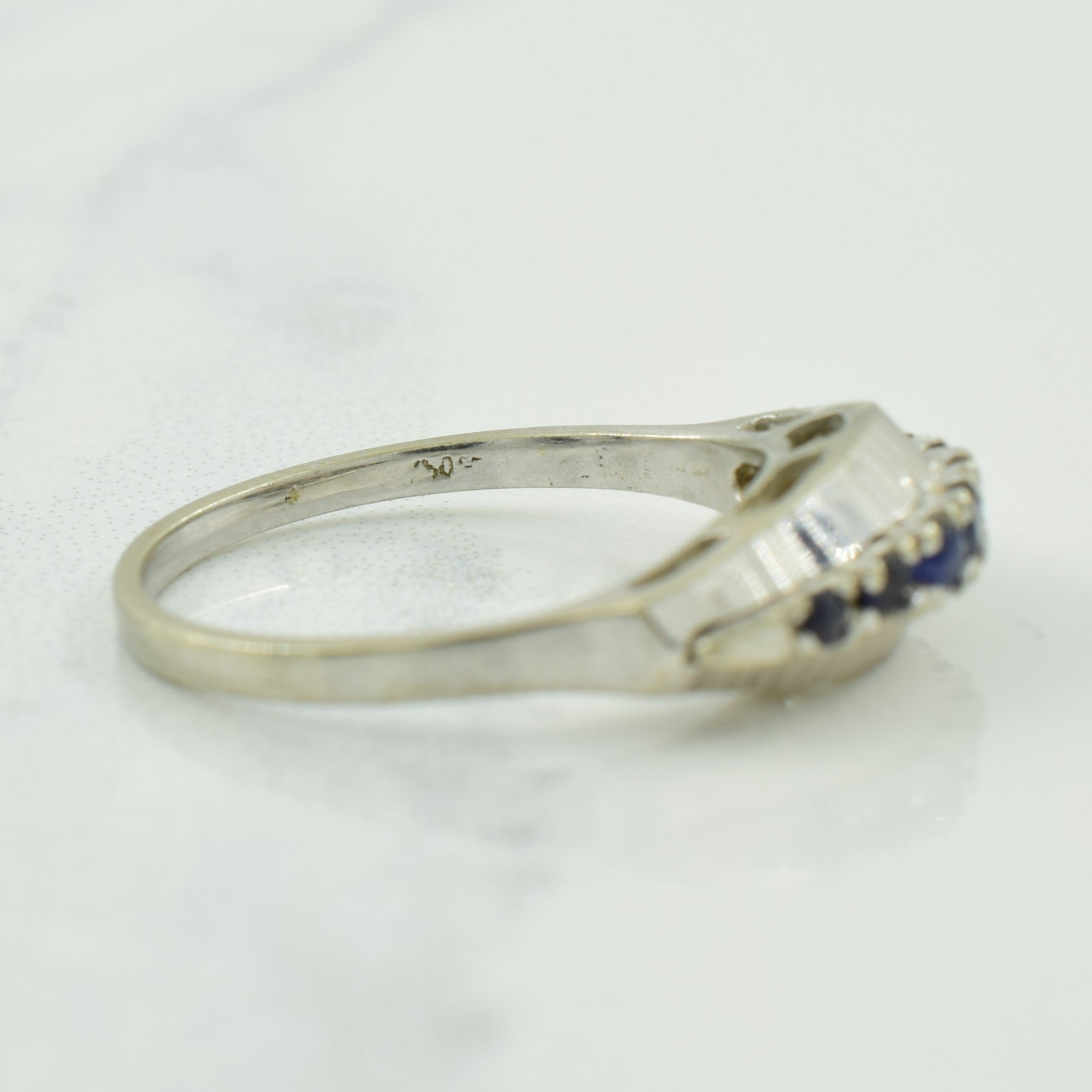 Blue Sapphire Ring | 0.22ctw | SZ 6.25 |
