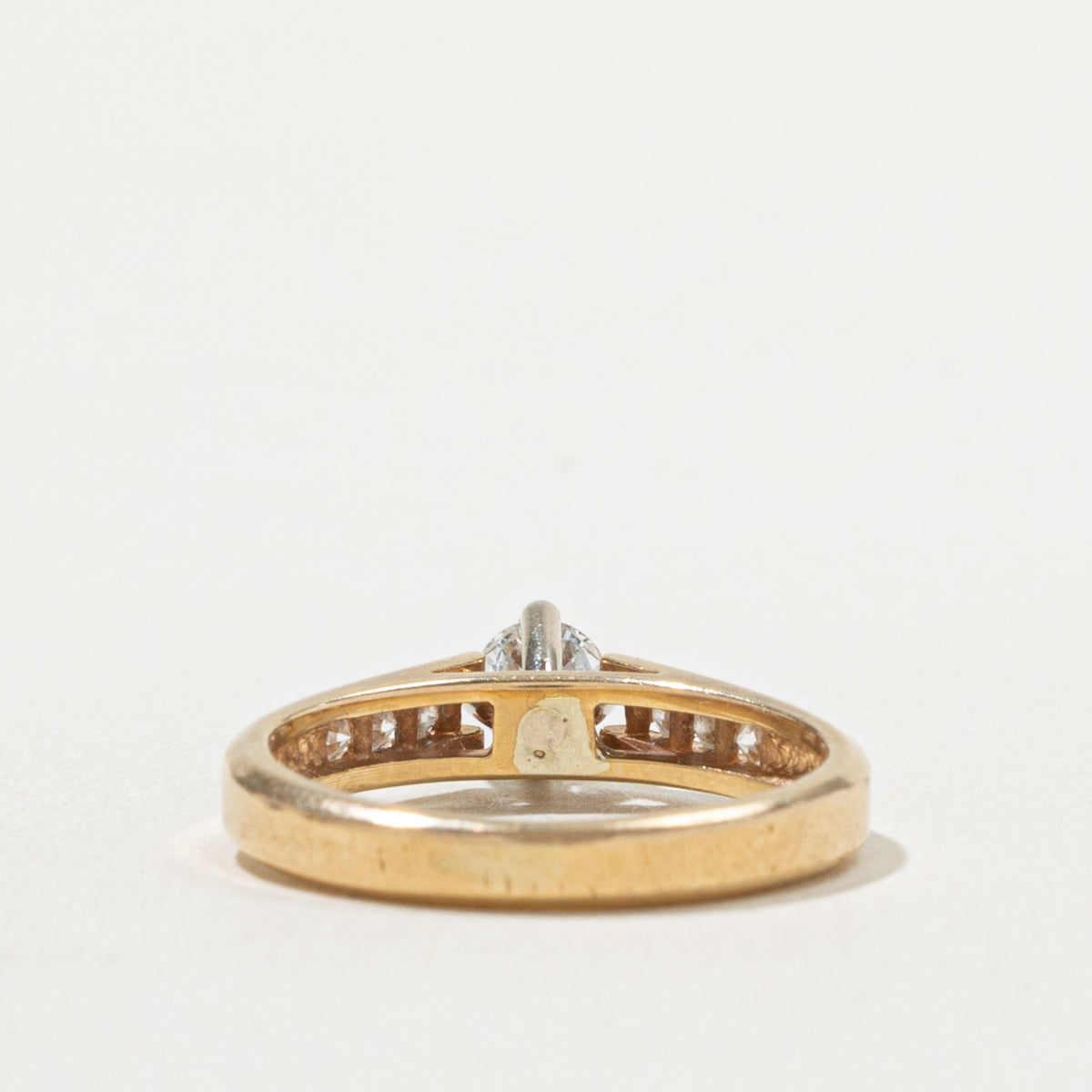 14k Yellow Gold Diamond Engagement Ring | 0.31ctw | SZ 4.5