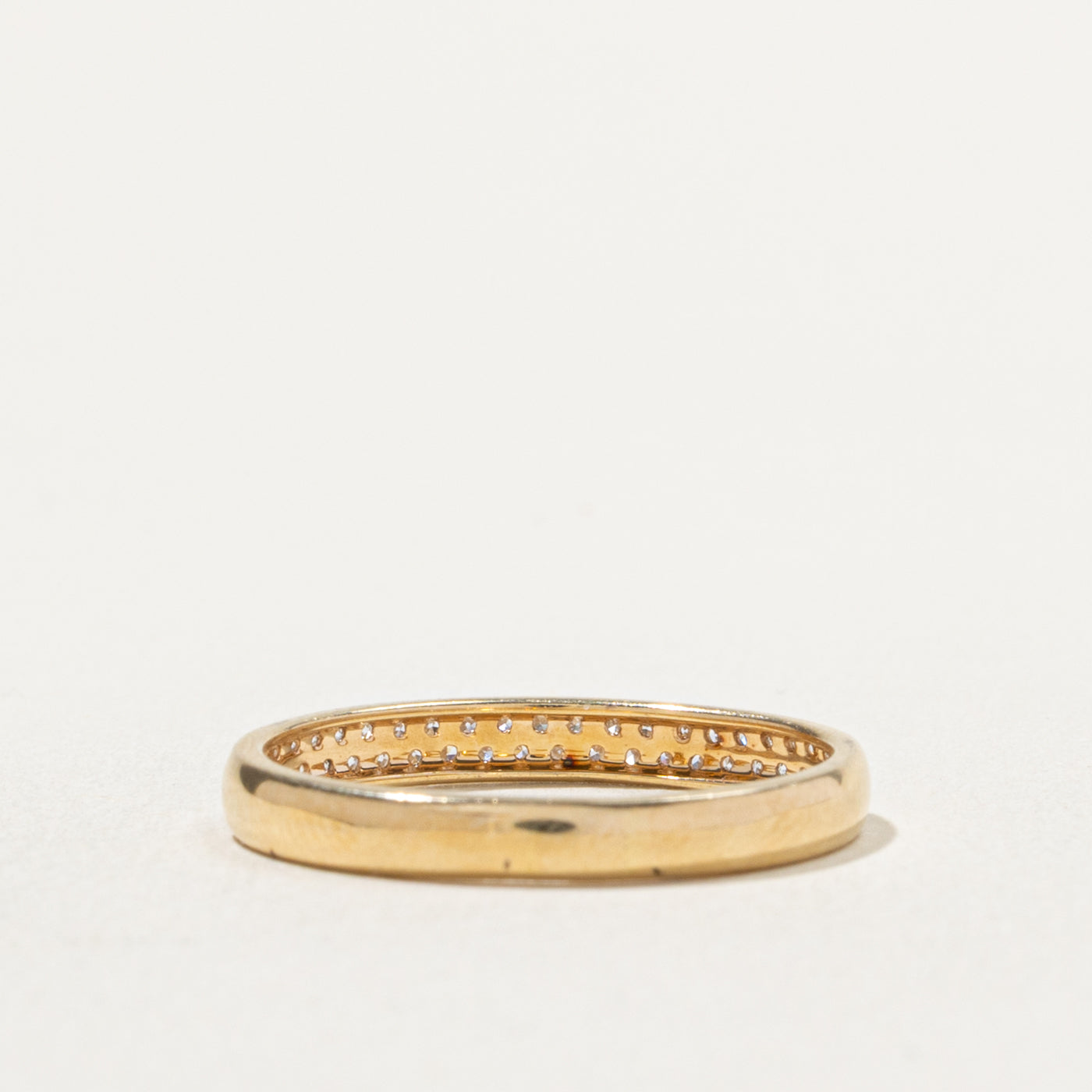'Effy' Semi Eternity Double Row Diamond Band | 0.23ctw | 2.70mm | SZ 8