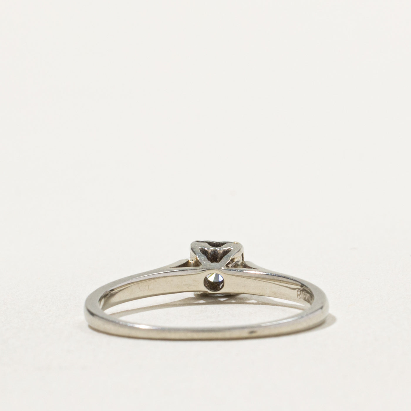 'Birks' Solitaire Diamond Ring | 0.21ct | SZ 6