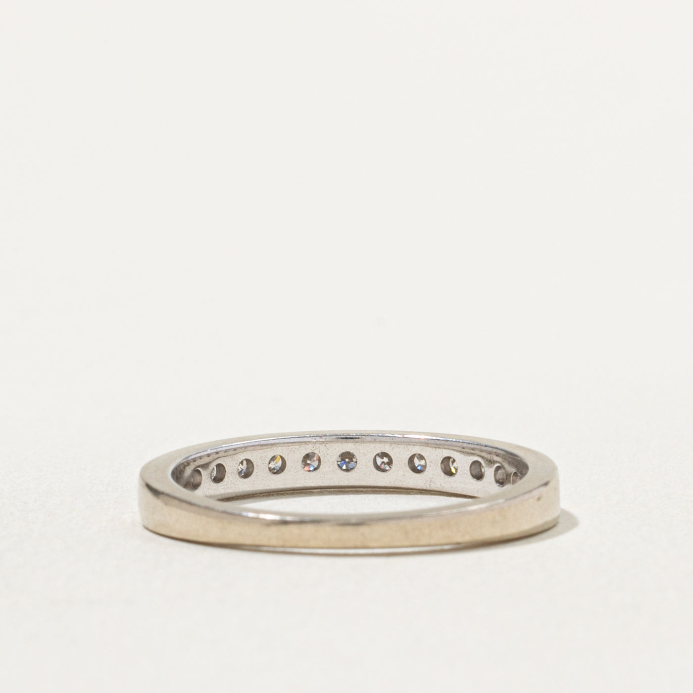 10k Semi Eternity Diamond Band | 0.25ctw | 2.8mm | SZ 7