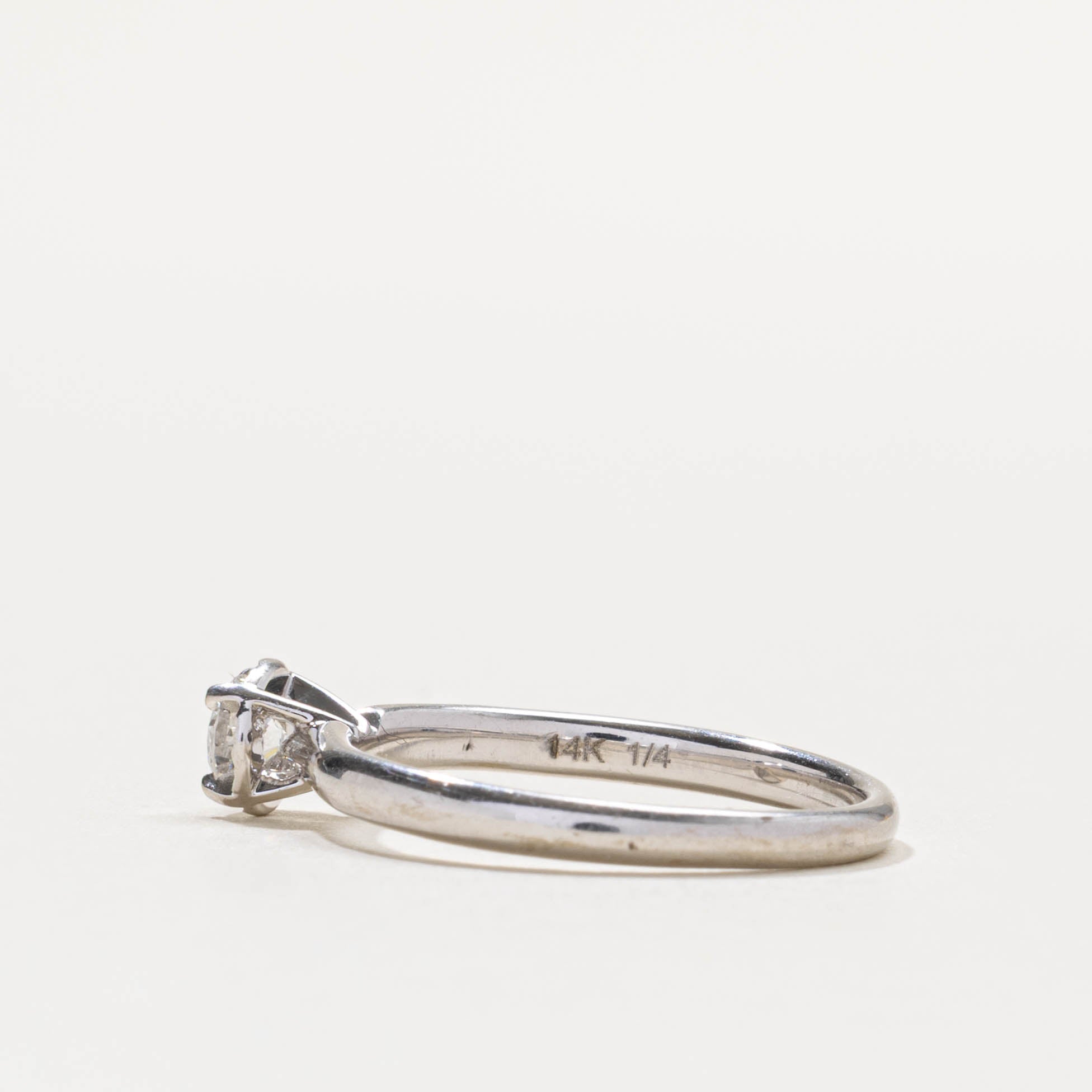 14k Illusion Set Diamond Ring | 0.25ct | SZ 7.25