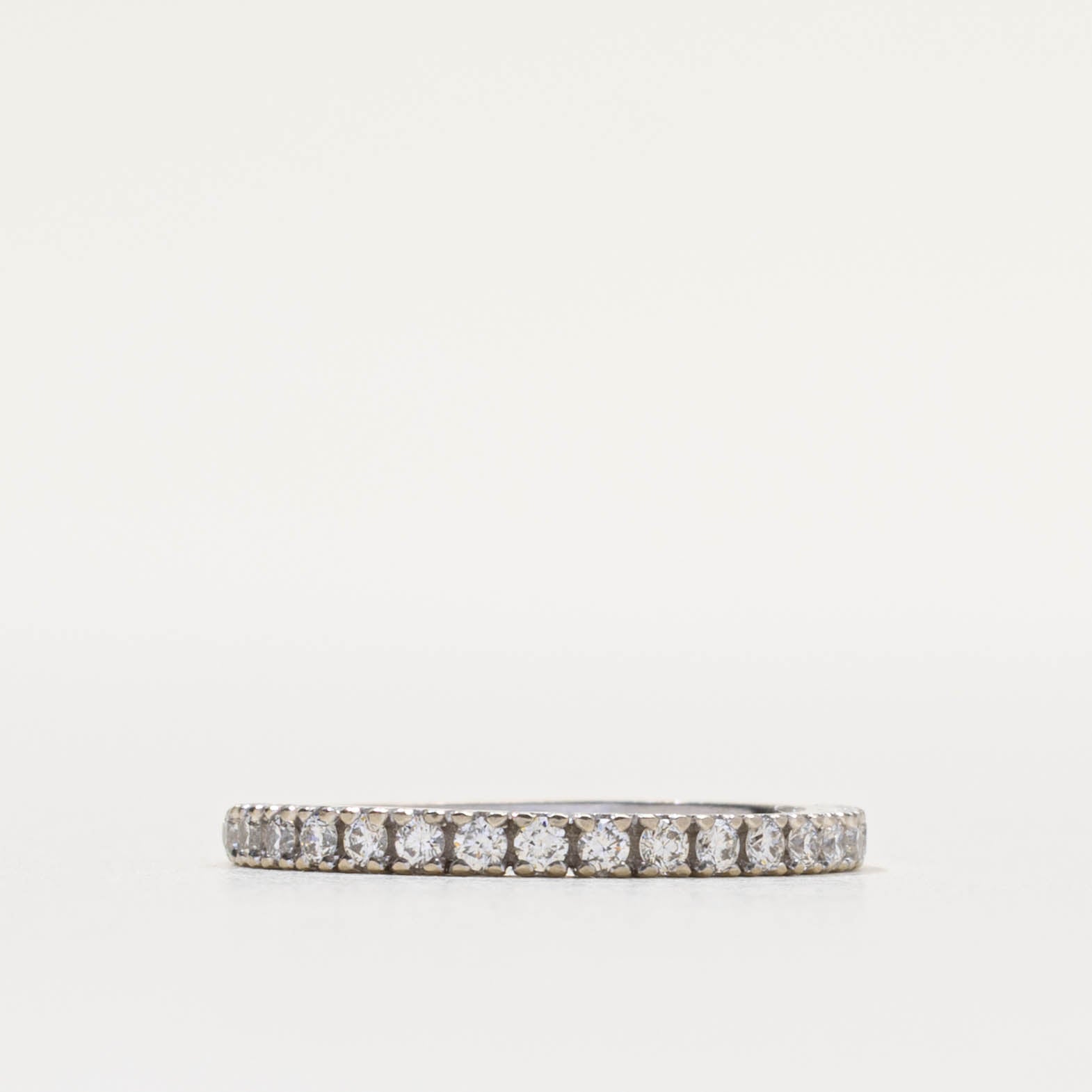 14k Semi-Eternity Diamond Band | 0.27ctw | 2mm | SZ 5