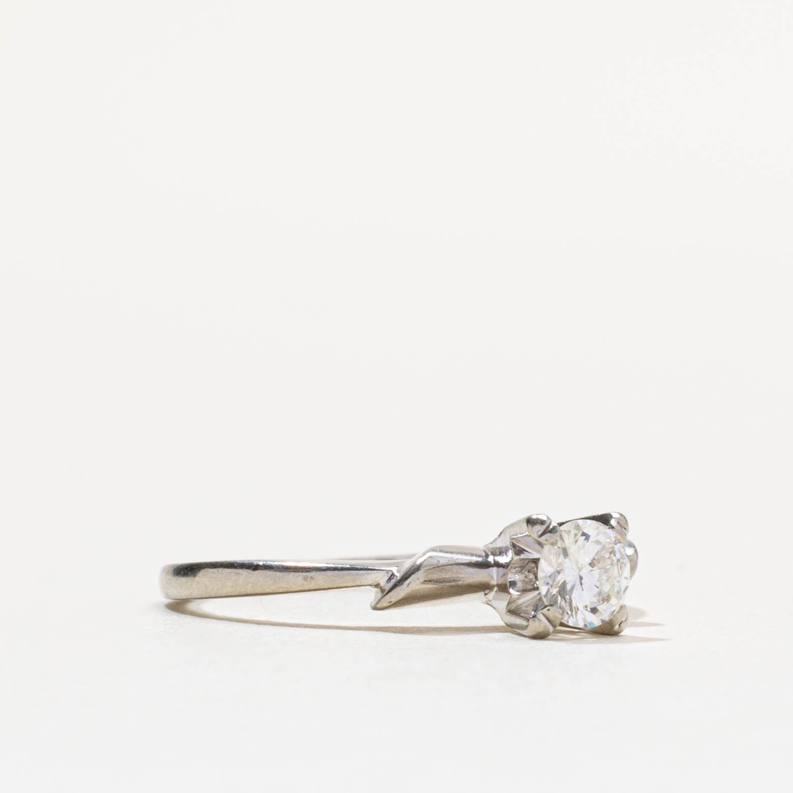 18k Solitaire Diamond Engagement Ring | 0.28ct VS1 H/I | SZ 5.75