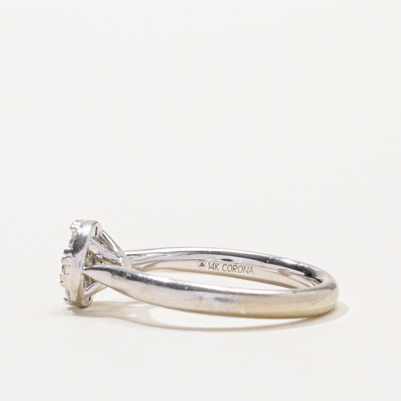 14k Diamond Illusion Cluster Ring | 0.66ctw | SZ 7