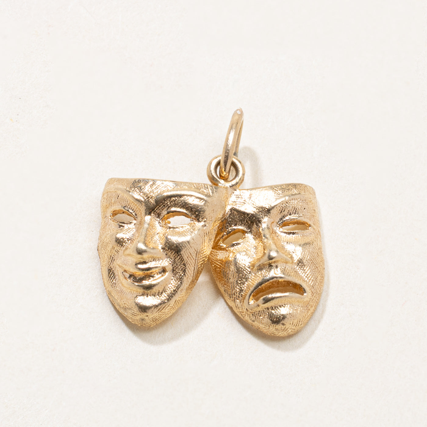 10k Comedy & Tragedy Masks Charm