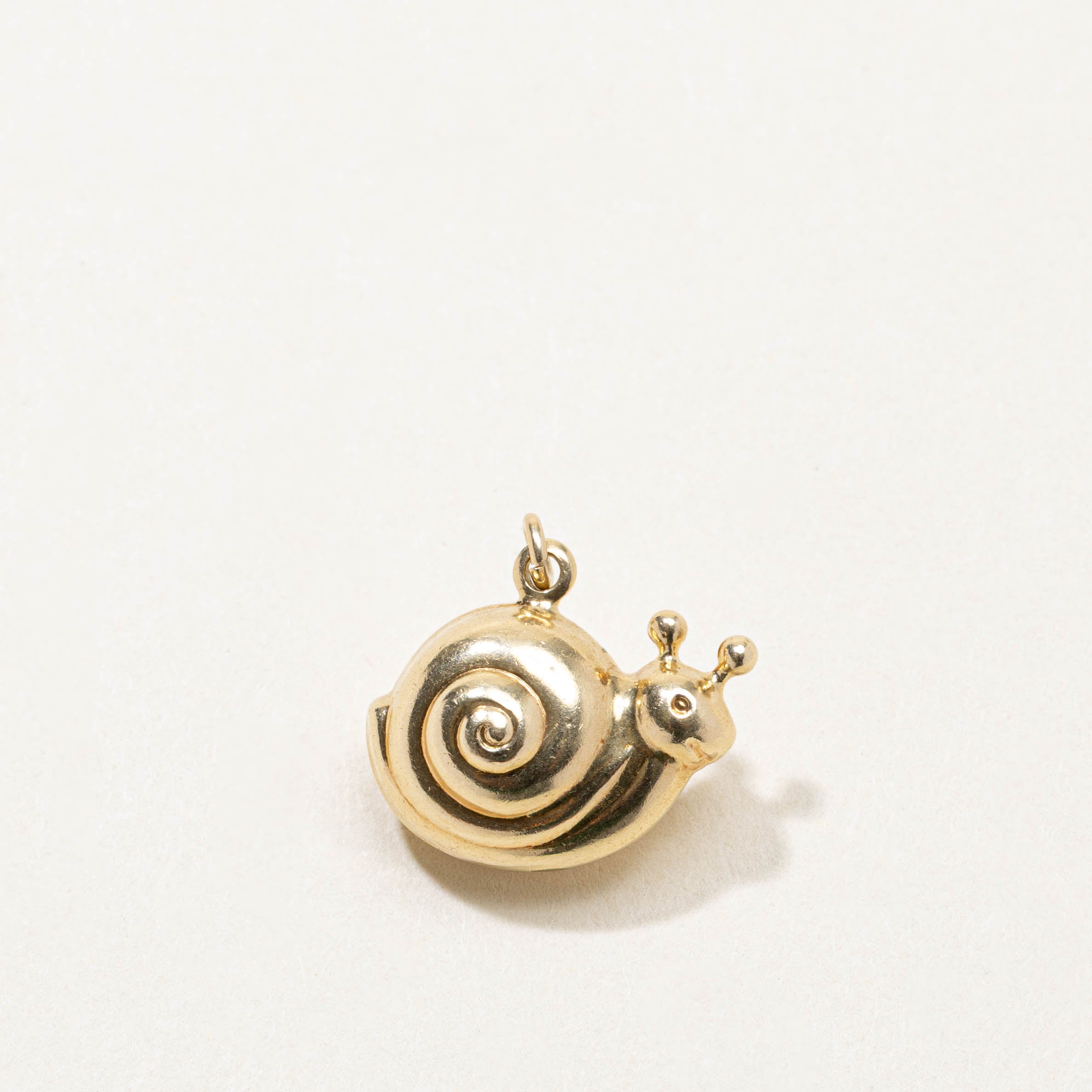 14k Snail Charm