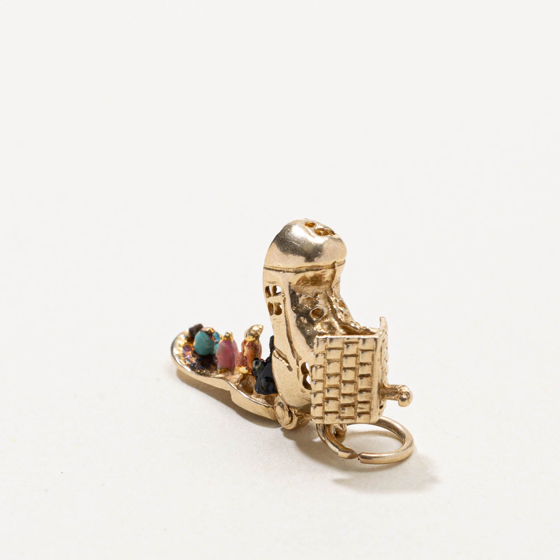 9k Shoe House Charm