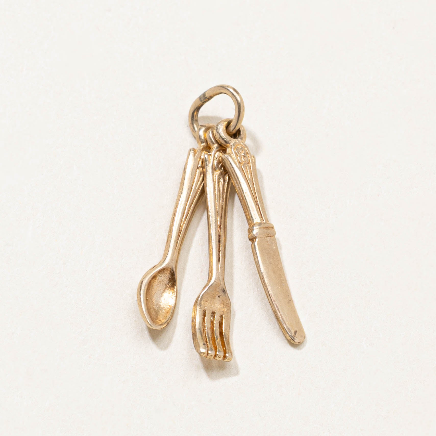 10k Cutlery Charm