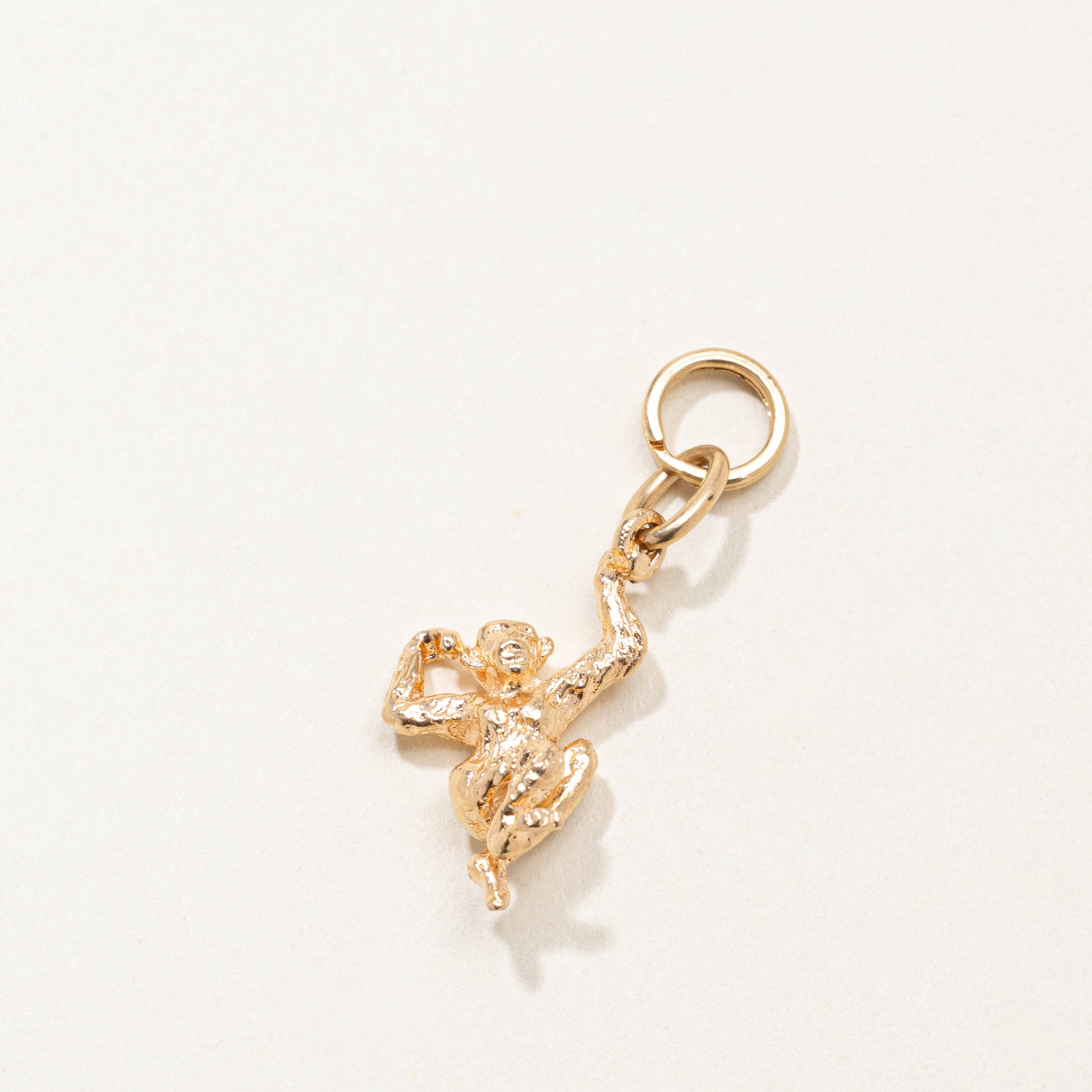 18k Monkey Charm