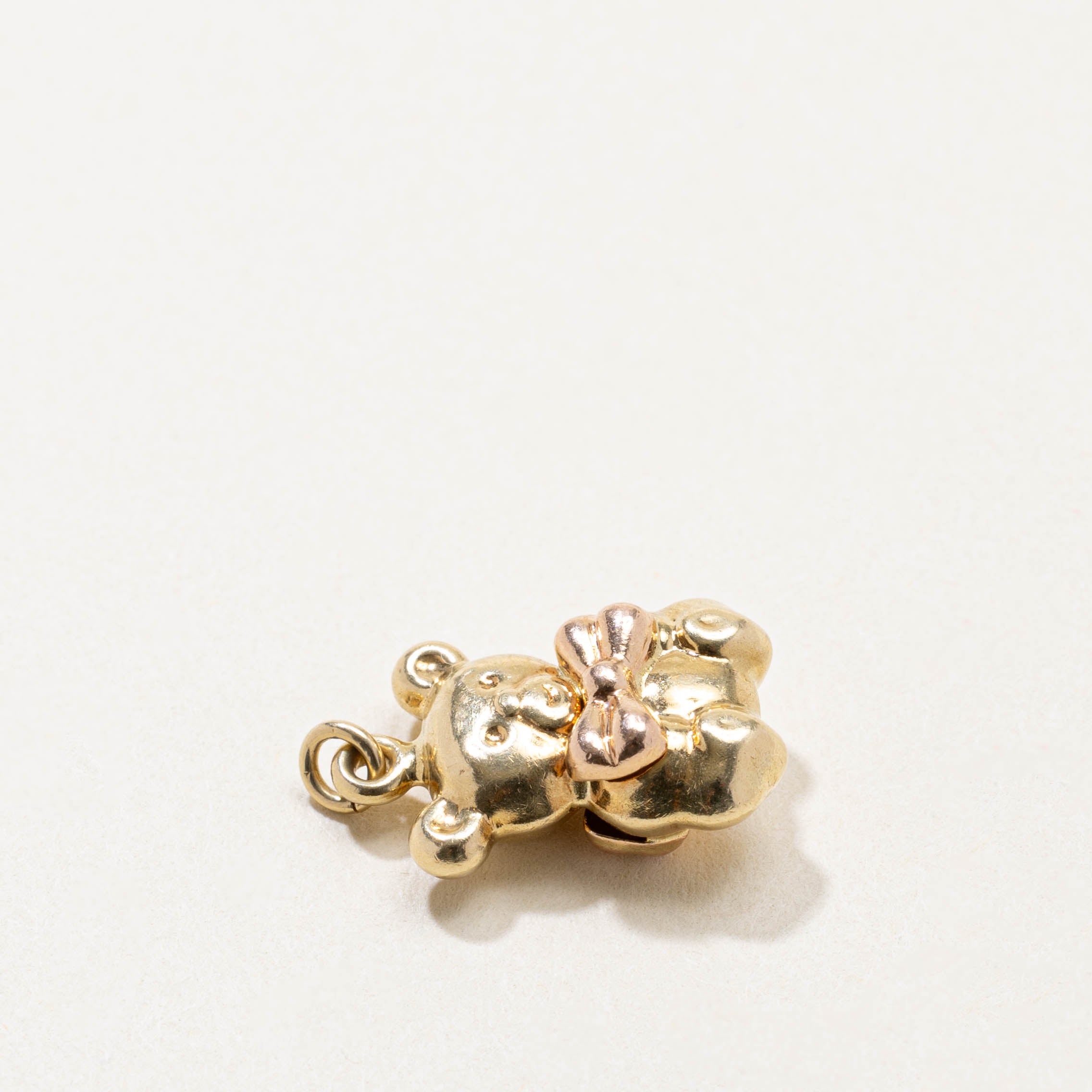 14k Teddy Bear Charm