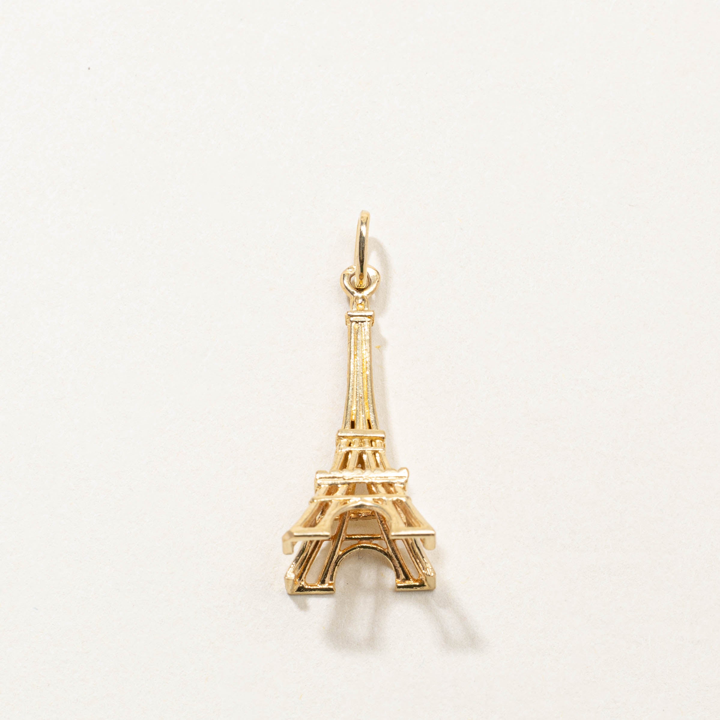 18k Eiffel Tower Charm