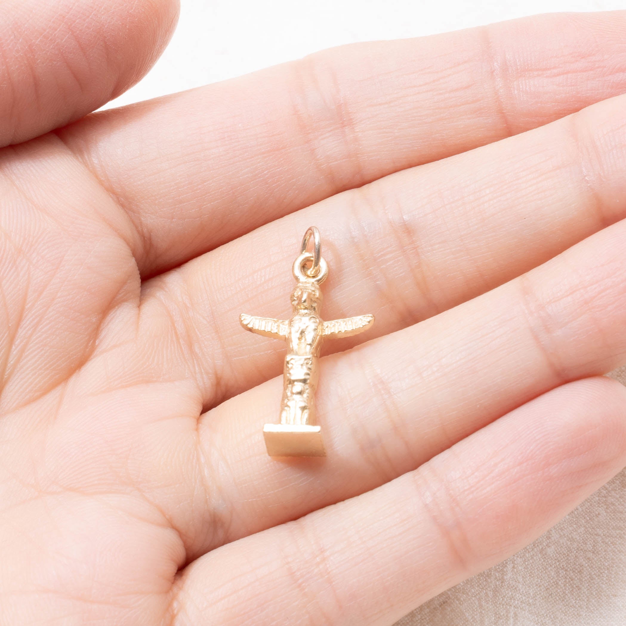 10k Totem Pole Charm