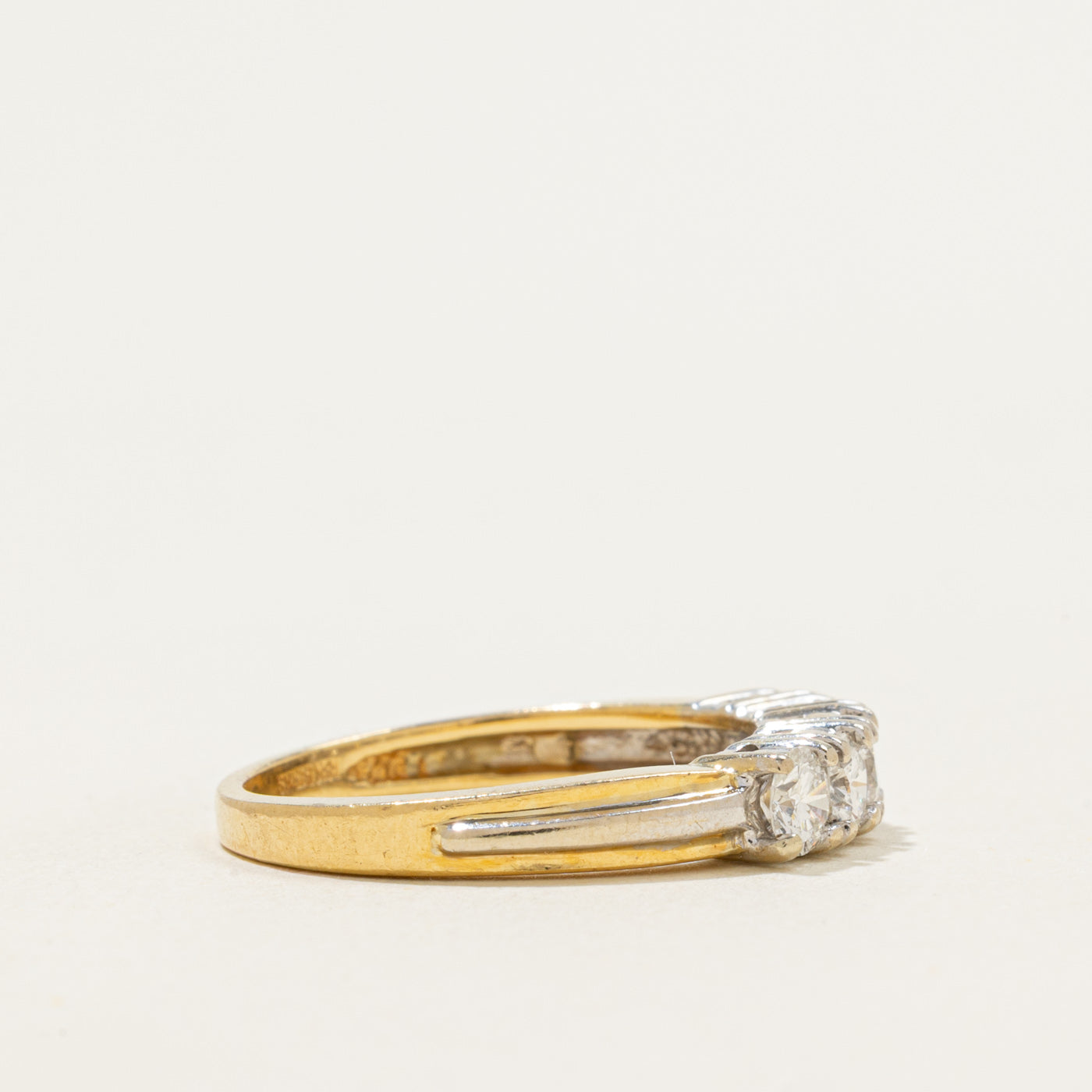 ‘Birks’ 18k Five Stone Diamond Ring | 0.15ct | SZ 7