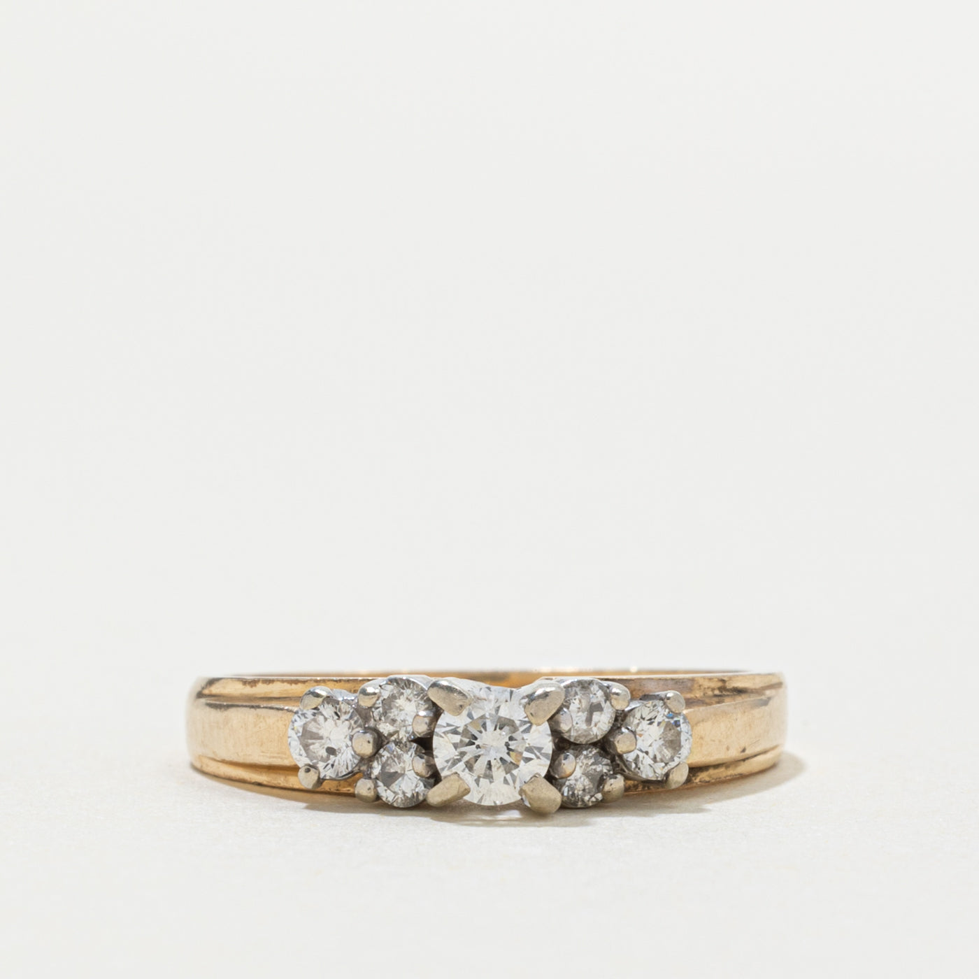 14k Diamond Accented Ring | 0.38ctw | SZ 6.75