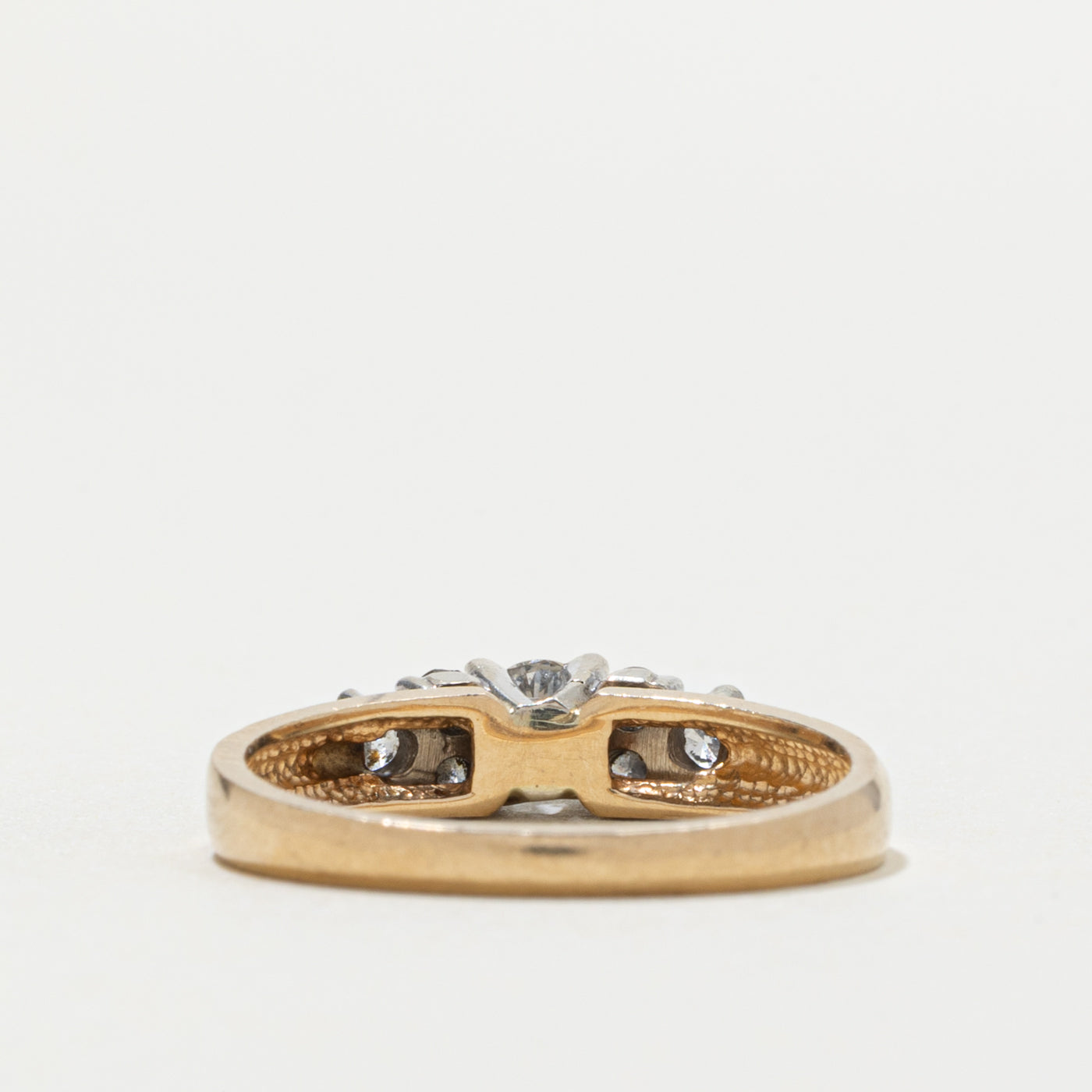 14k Diamond Accented Ring | 0.38ctw | SZ 6.75