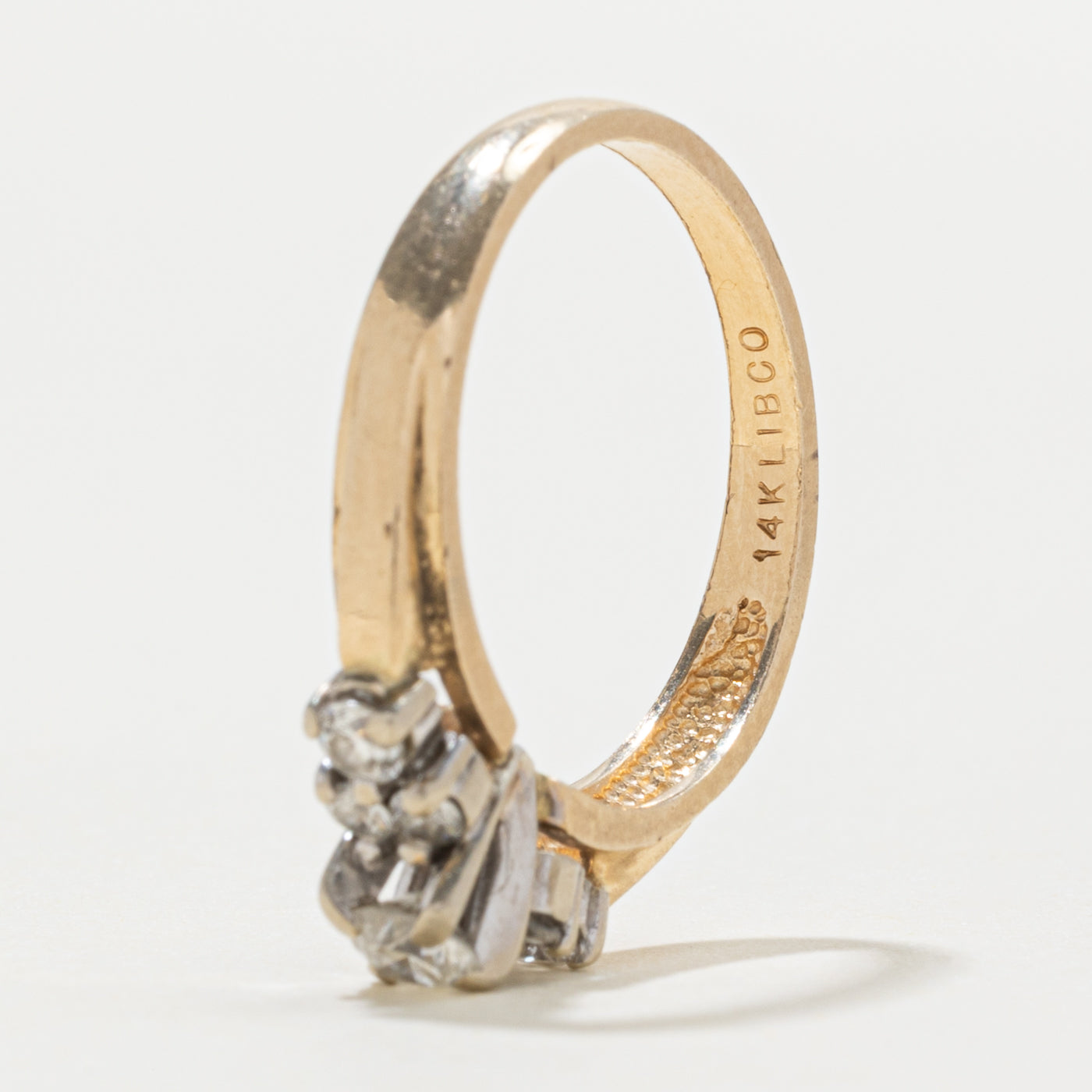 14k Diamond Accented Ring | 0.38ctw | SZ 6.75