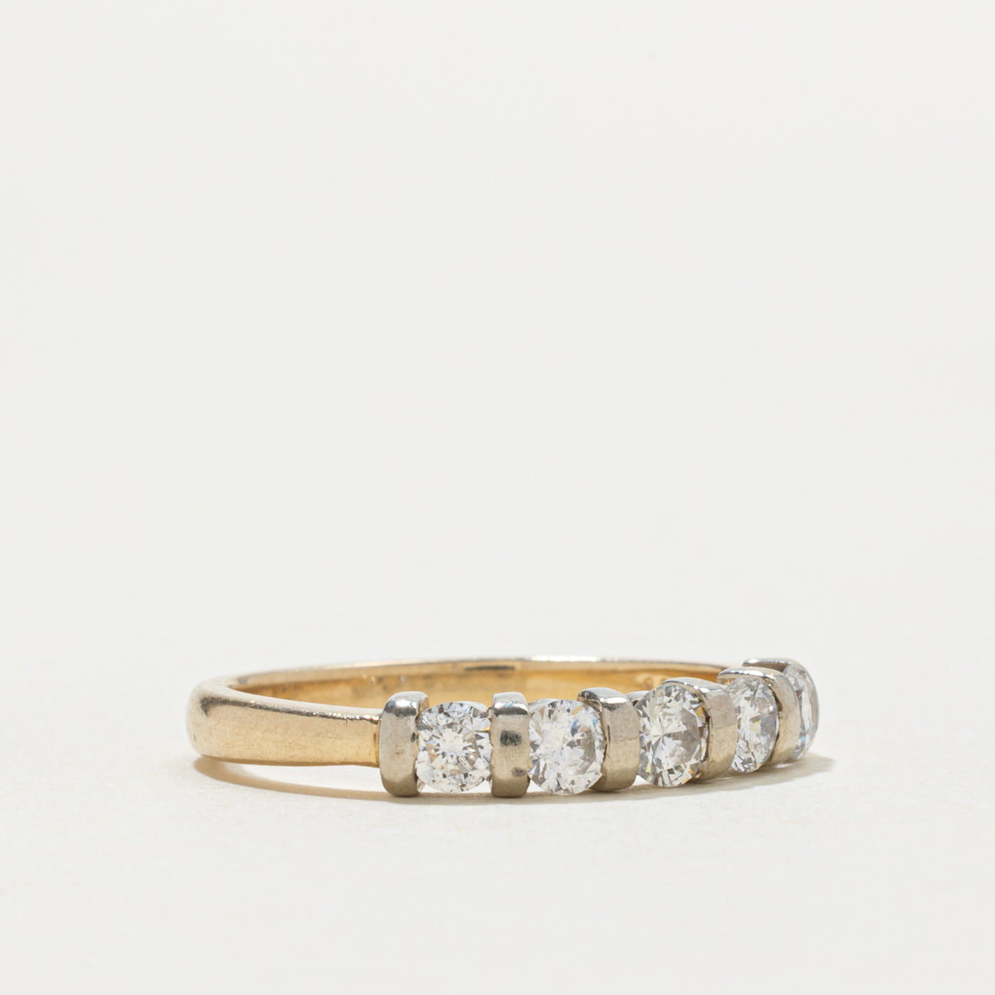14k Five Stone Diamond Band | 0.50ctw | SZ 5.75