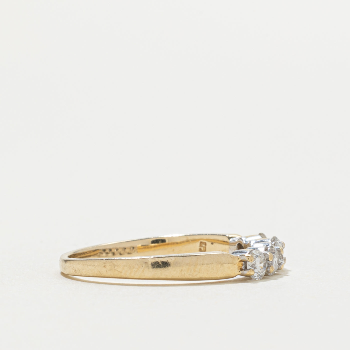 14k Five Stone Diamond Band | 0.50ctw | SZ 7.25