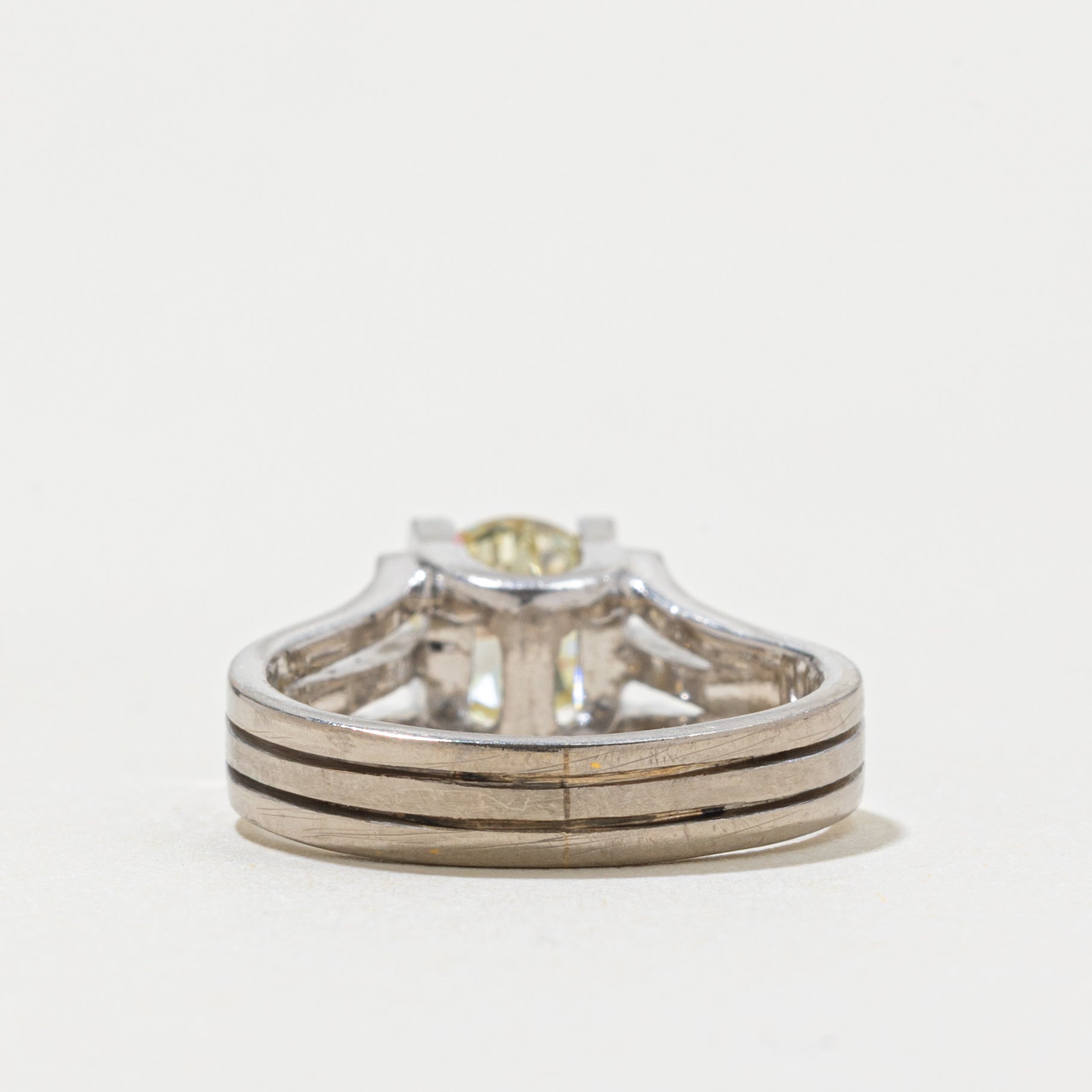 14k Old European Cut Diamond Ring | 0.87ctw VS2 M/N | SZ 2.5