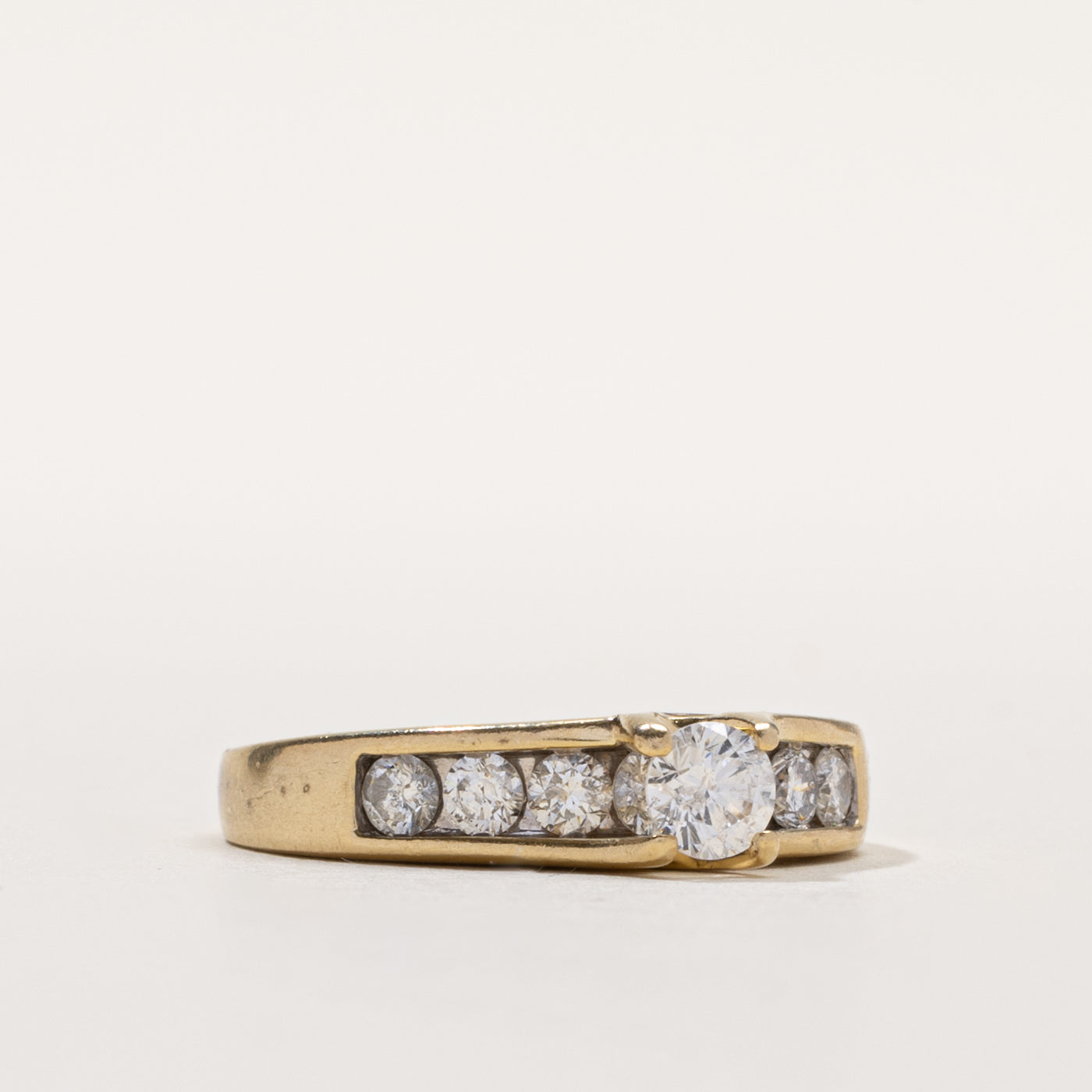 14k Diamond Accented Ring | 0.30ct I2 H, 0.84ctw | SZ 7