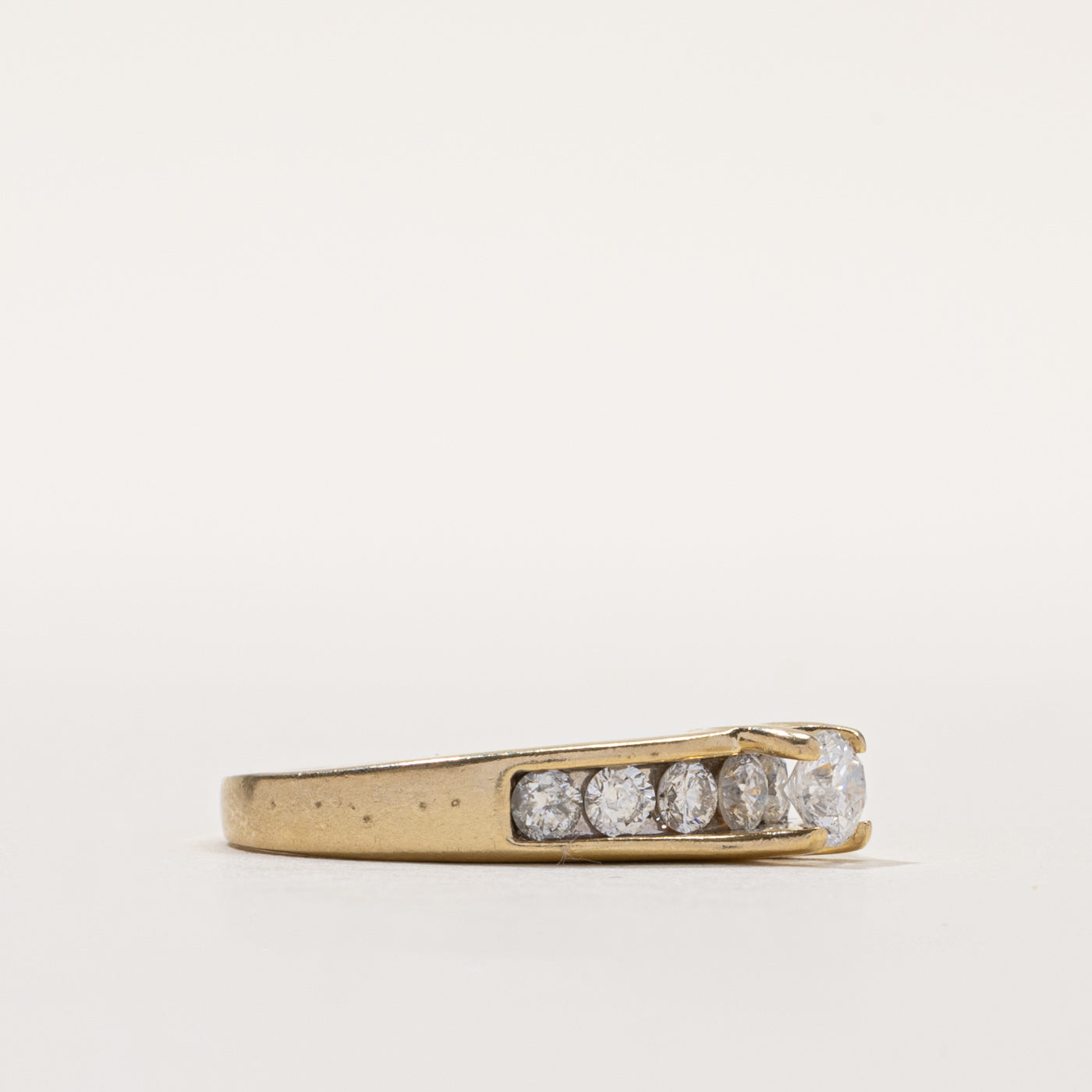 14k Diamond Accented Ring | 0.30ct I2 H, 0.84ctw | SZ 7