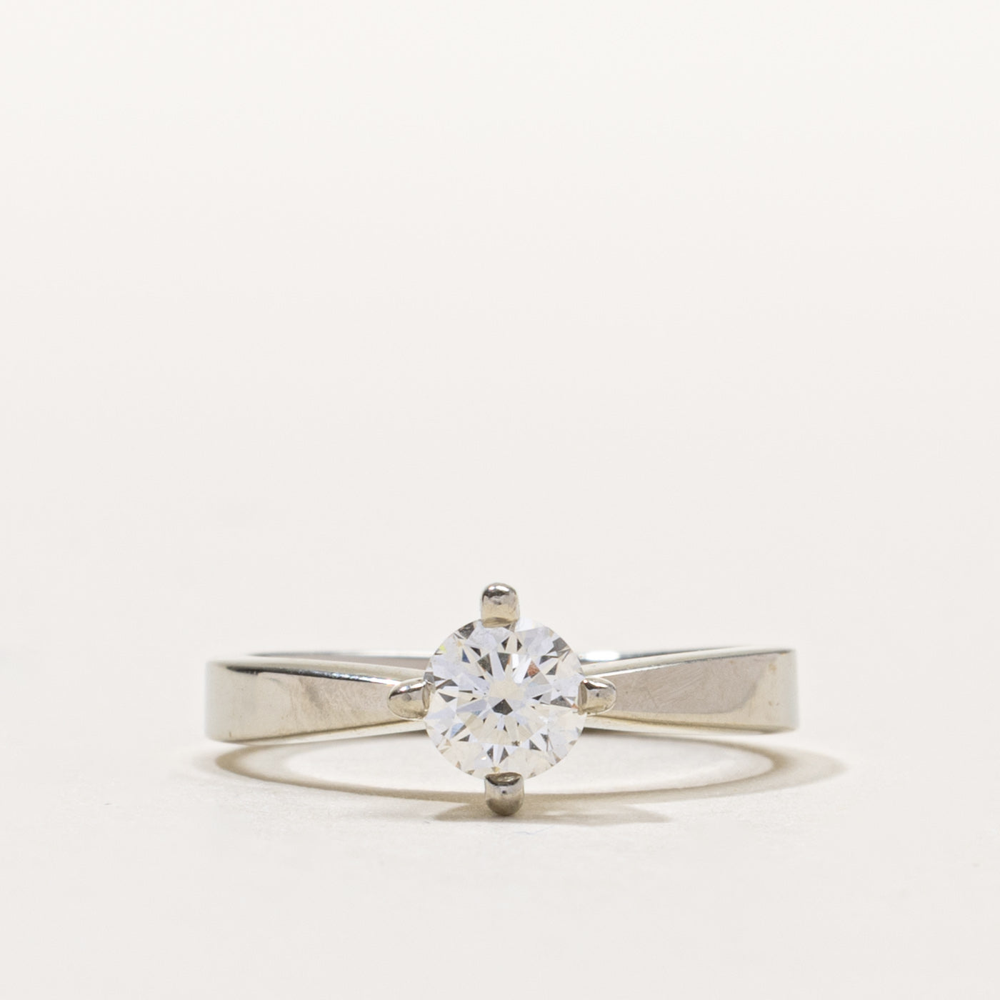 Canadian Diamond Reverse Tapered Ring | 0.43ct VS2 H | SZ 4.25