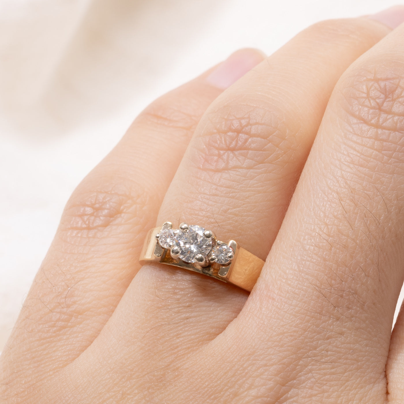 14k Diamond Accented Ring | 0.54ctw | SZ 4.75
