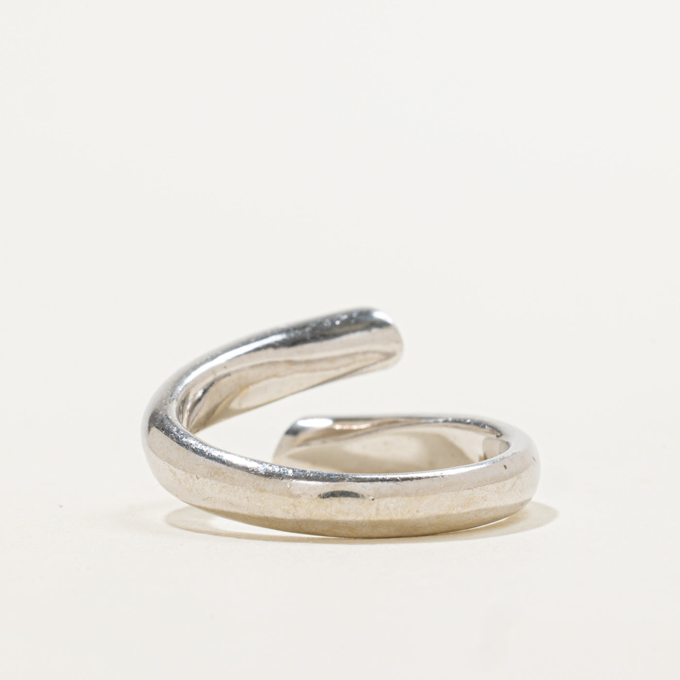 14k Two Stone Diamond Bypass Ring | 0.15ctw | SZ 6.75