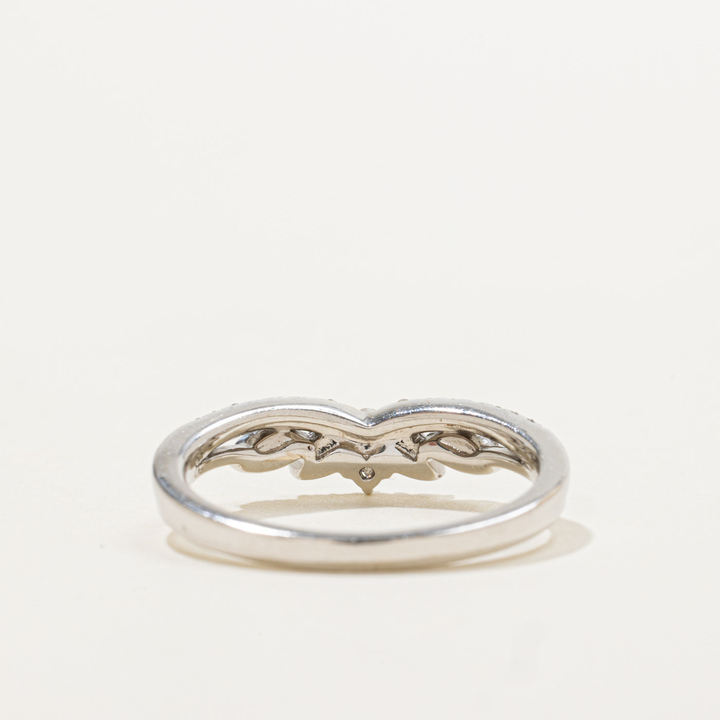 10k Diamond Cluster Contour Ring | 0.20ctw | SZ 6.5