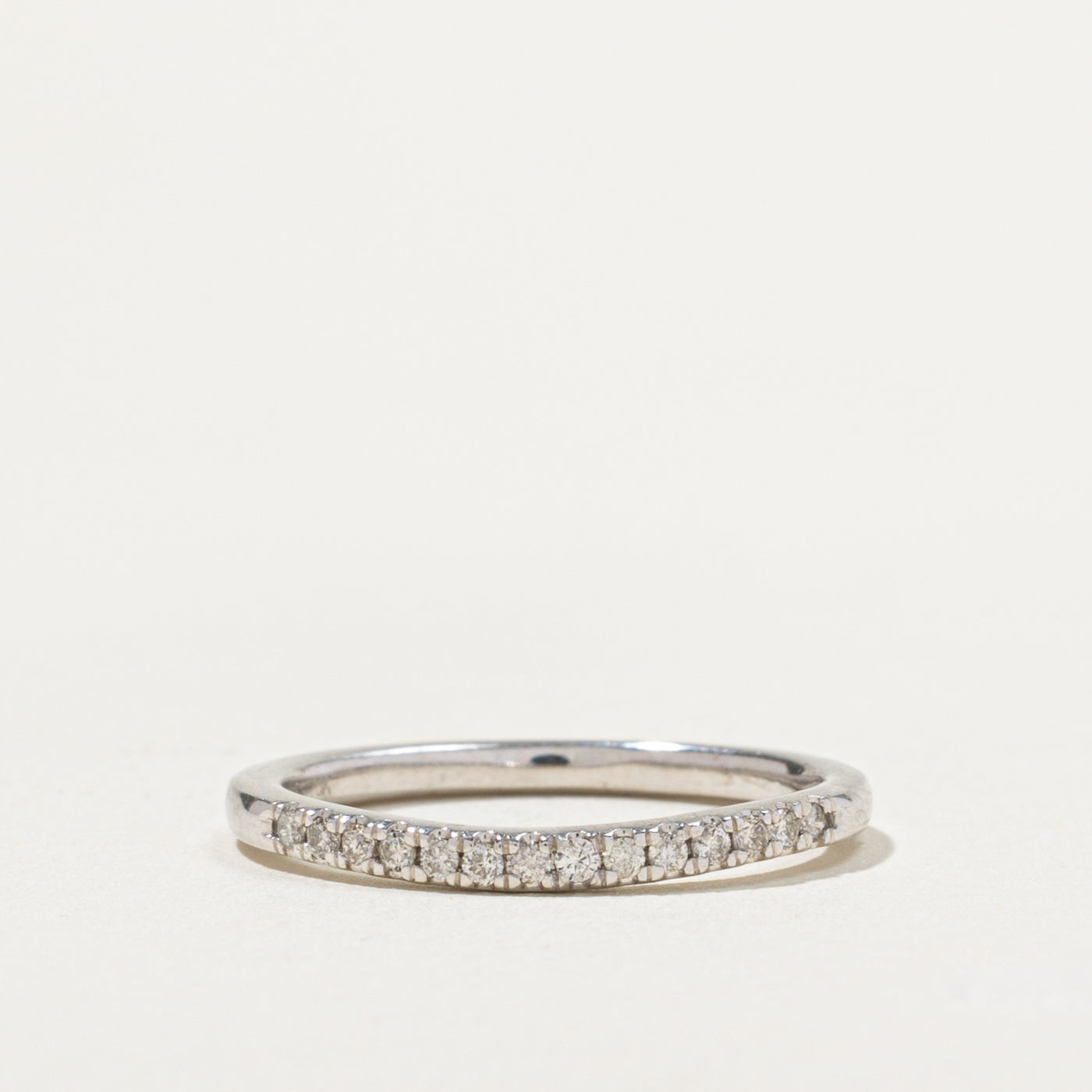 10k Semi Eternity Diamond Band | SZ 6.25