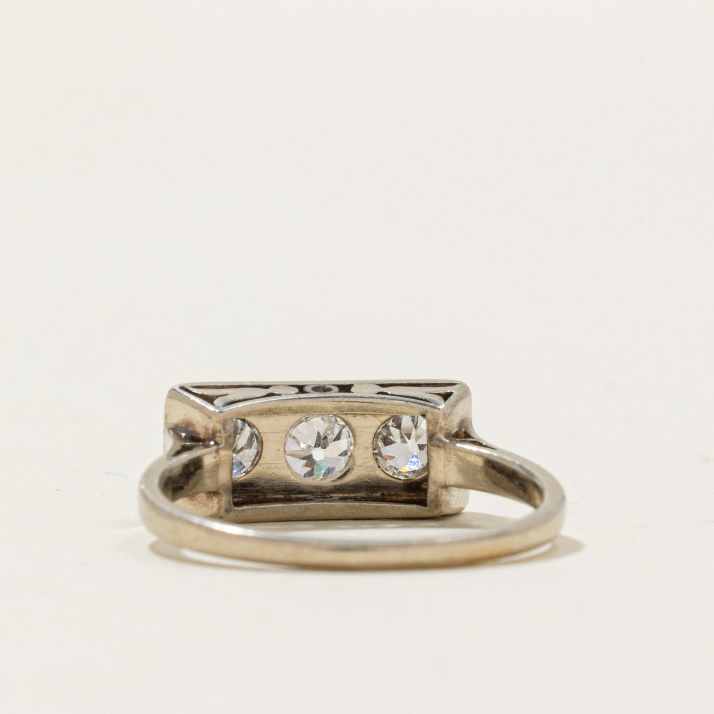 Antique Austro-Hungarian Three Stone Diamond Ring | 0.69 ctw | SZ 7.5