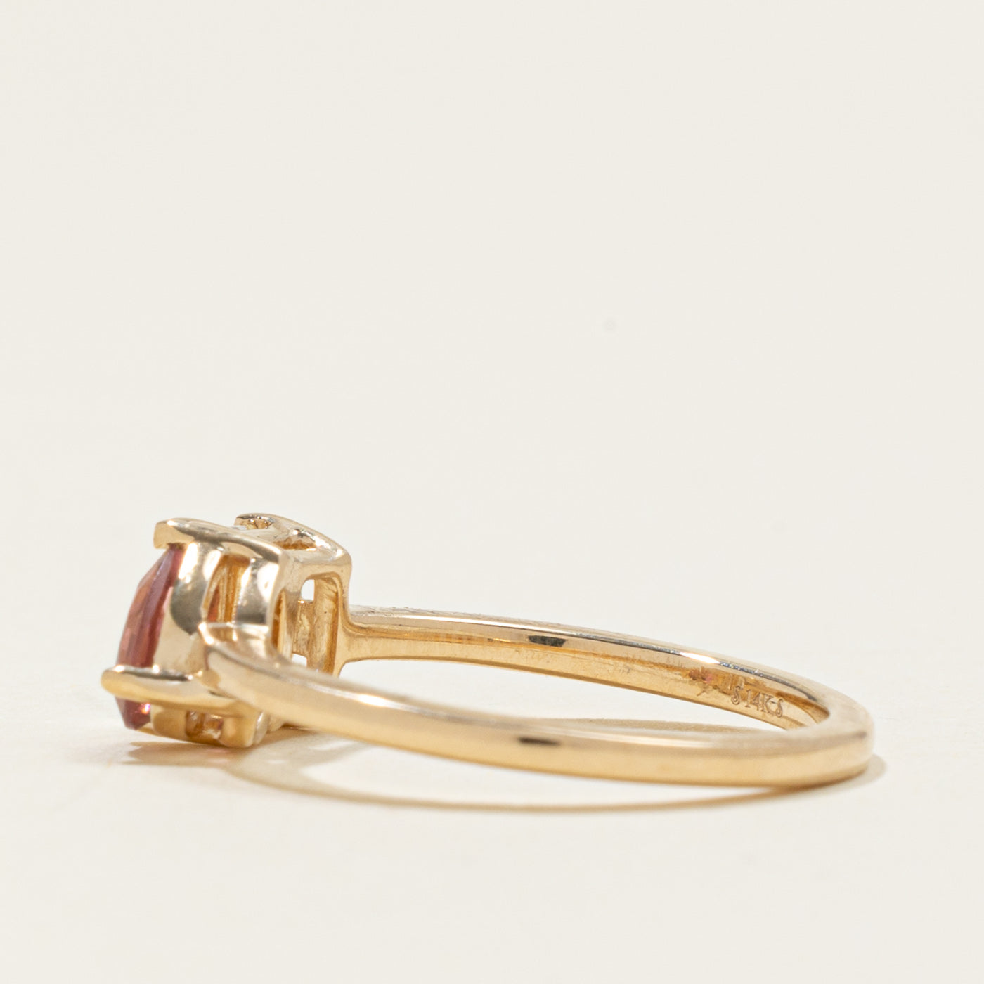 '100 Ways' Diamond and Tourmaline Toi et Moi Ring | 0.66ct, 0.36ct | SZ 7
