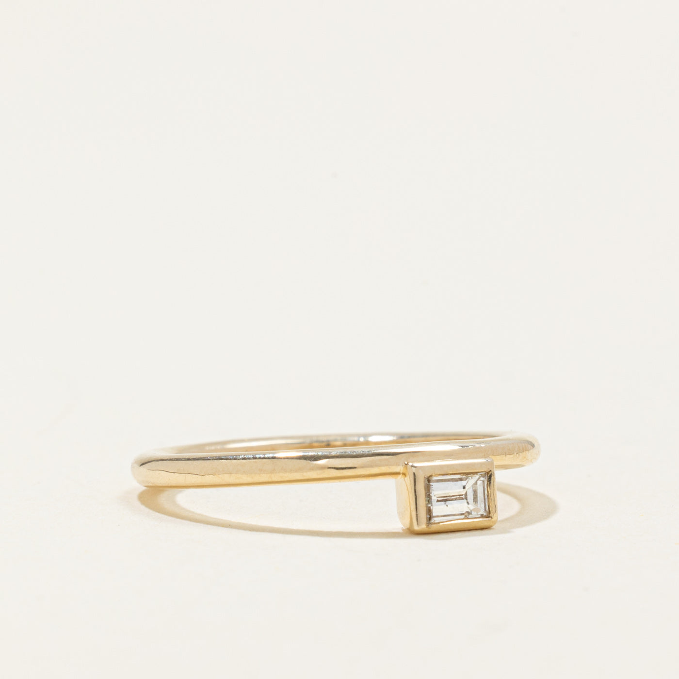 '100 Ways' 10k Diamond Baguette Ring | 0.16ct | SZ 6.75