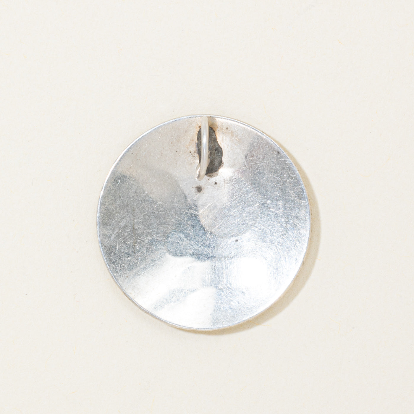 Sterling Silver Indigenous Carved Eagle Pendant