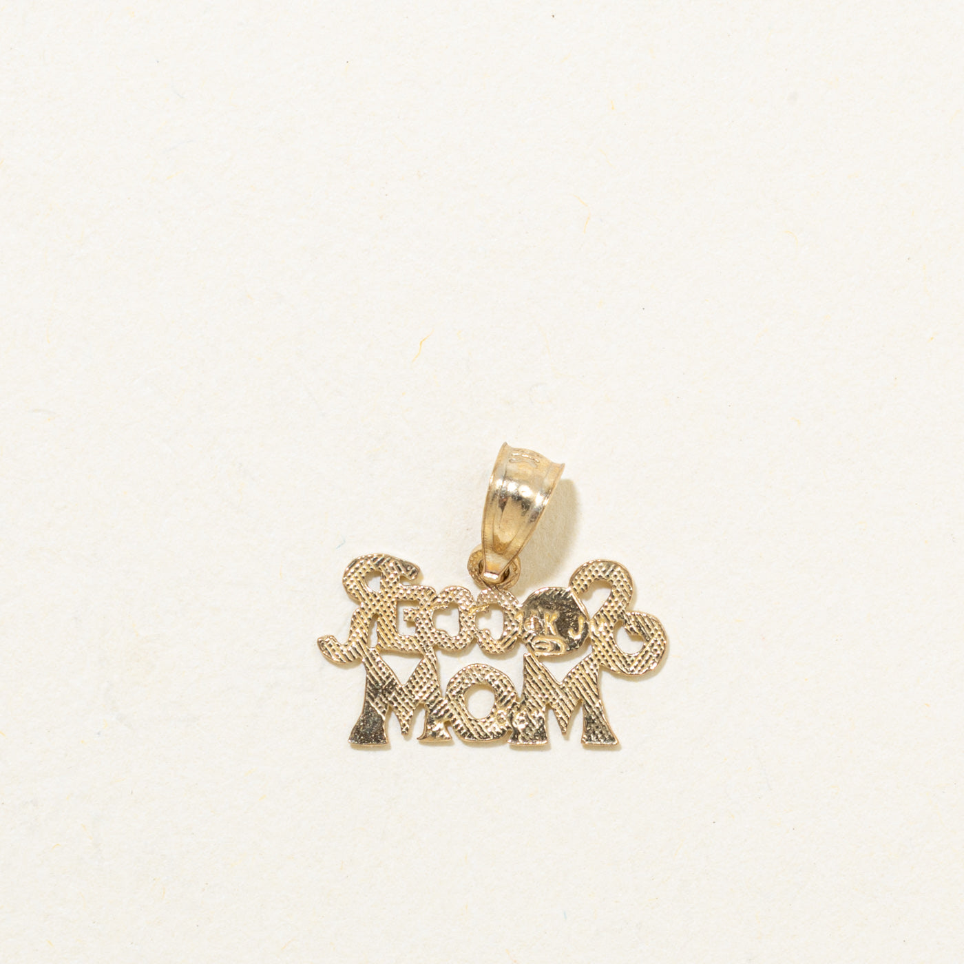 '100 Ways' 10k Yellow Gold Soccer Mom Pendant