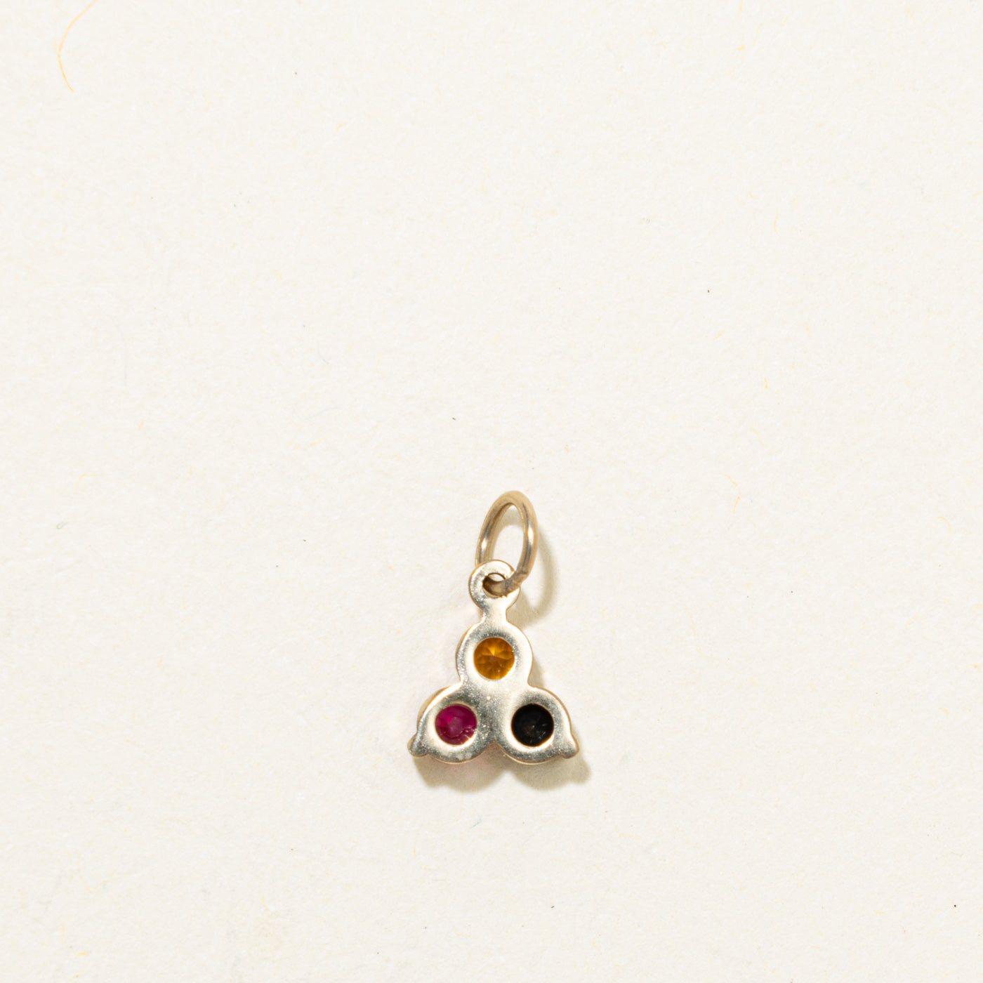 '100 Ways' 10k Yellow Gold Belgium Keepsake Charm | 0.33ctw