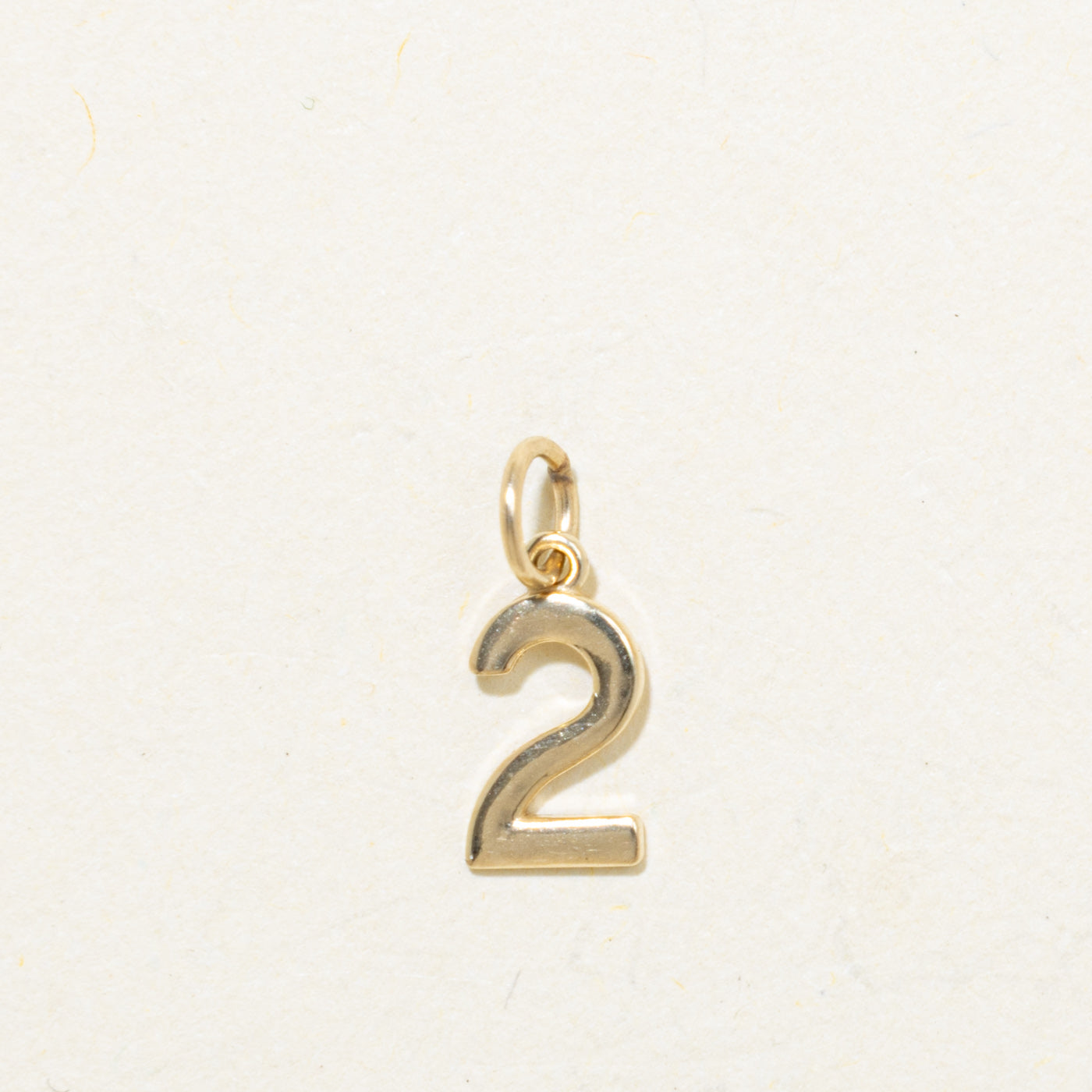 '100 Ways' 10k Yellow Gold Number Charm | Options Available