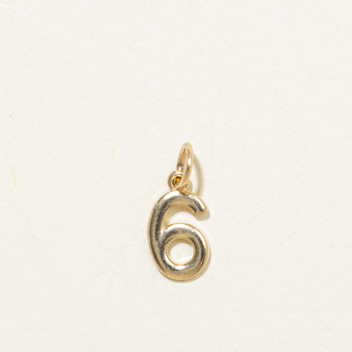 '100 Ways' 10k Yellow Gold Number Charm | Options Available