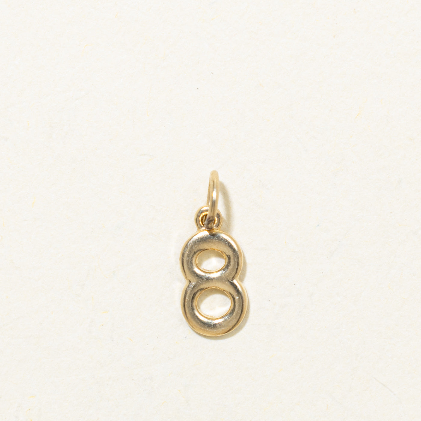 '100 Ways' 10k Yellow Gold Number Charm | Options Available