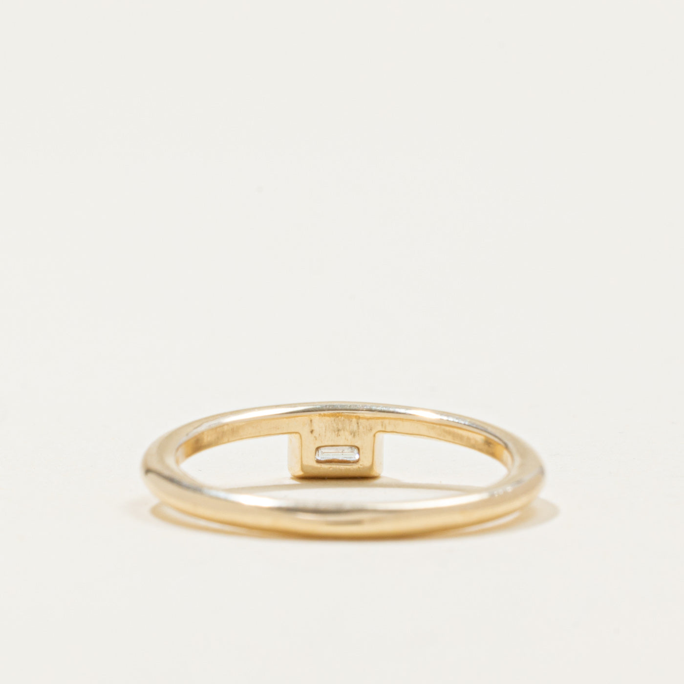 '100 Ways' 10k Diamond Baguette Ring | 0.16ct | SZ 6.75