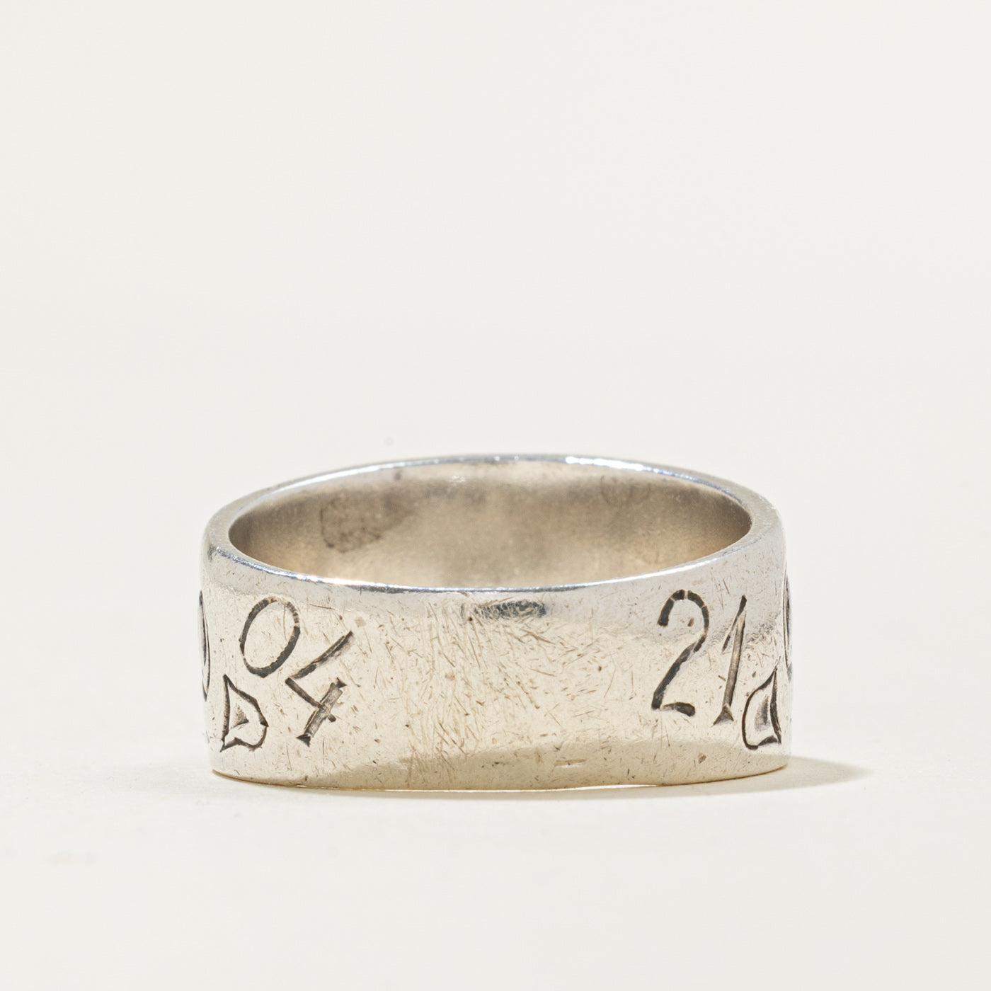 Sterling Silver Indigenous Crest Ring | SZ 6.75