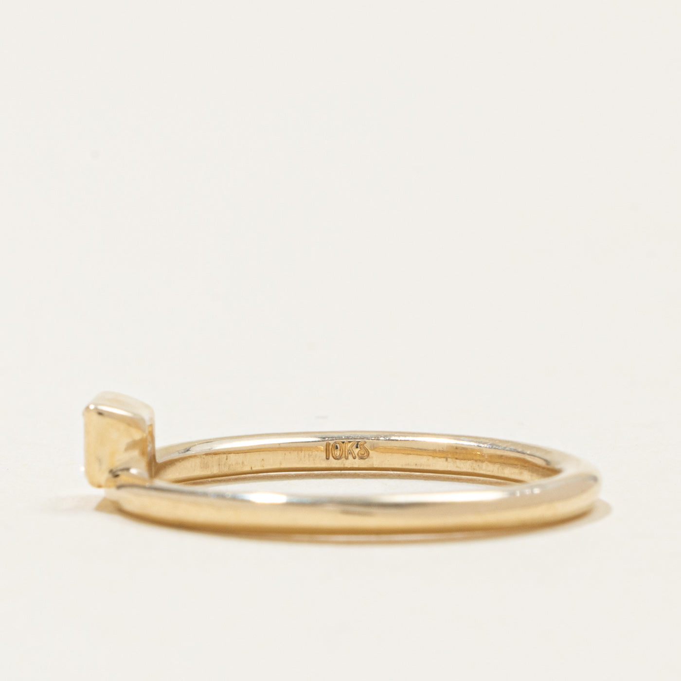 '100 Ways' 10k Diamond Baguette Ring | 0.16ct | SZ 6.75