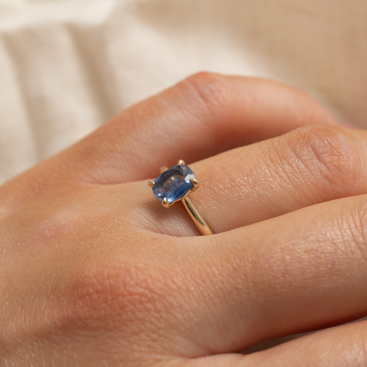 '100 Ways' 14k Yellow Gold Sapphire Ring | 1.07ct | SZ 6.75