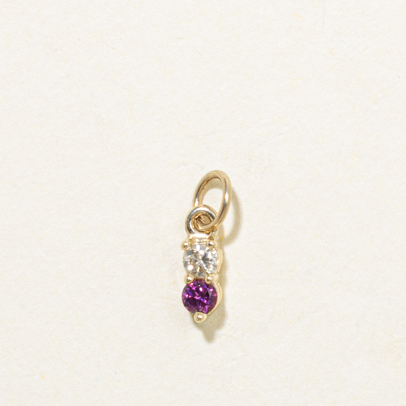 '100 Ways' 10k Yellow Gold Qatar Keepsake Charm | 0.14ctw