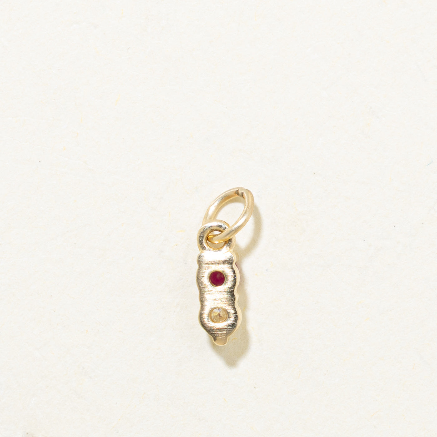 '100 Ways' 10k Yellow Gold Turkey Keepsake Charm | 0.13ctw