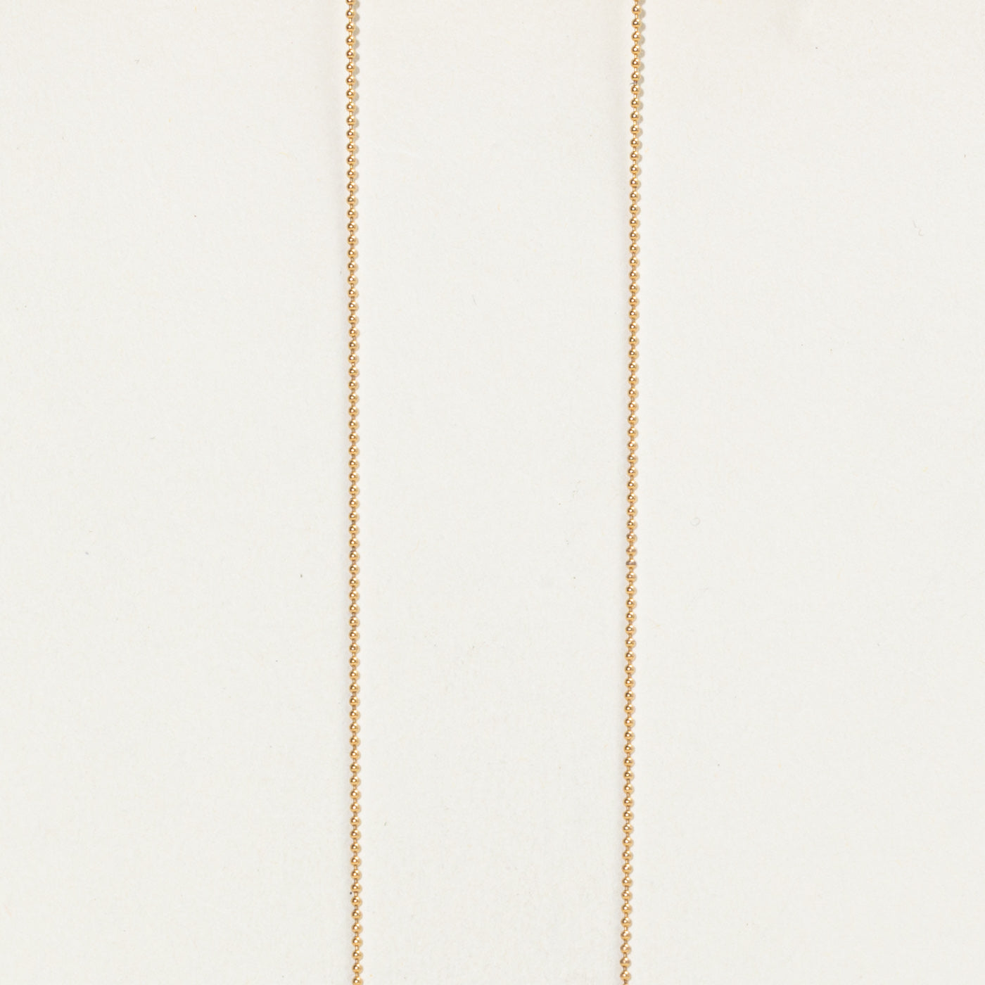 ‘Tiffany & Co’ 18k Ball Chain Necklace | 18"