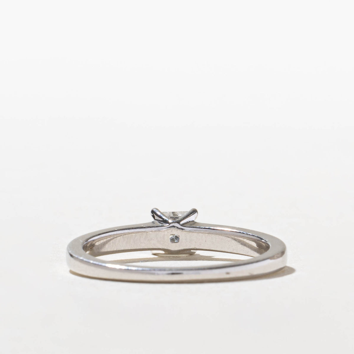 10k Princess Cut Solitaire Diamond Ring | 0.30ct I2/I3 F/G | SZ 6.5