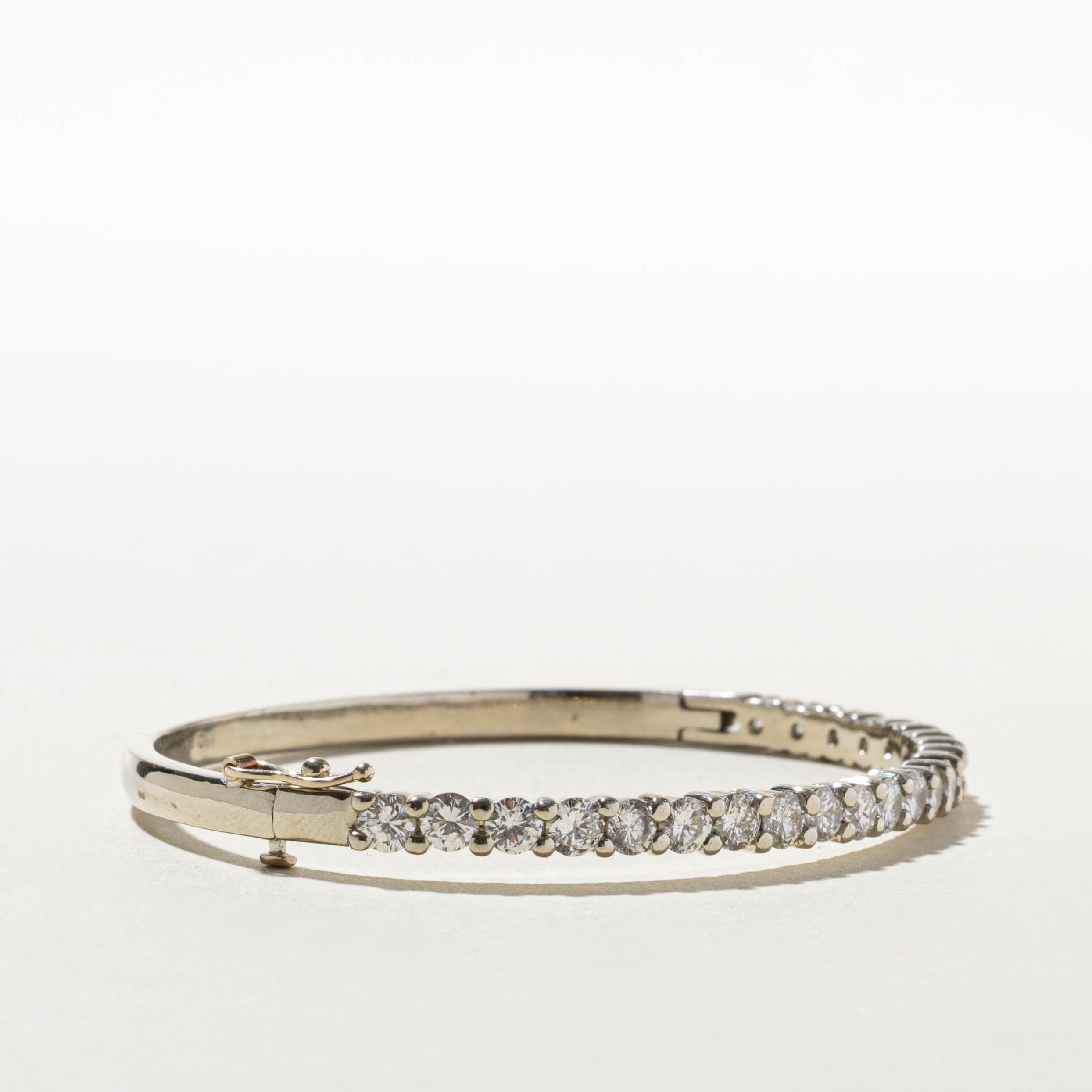 18k Diamond Tennis Bracelet | 3.68ctw | 6.5"