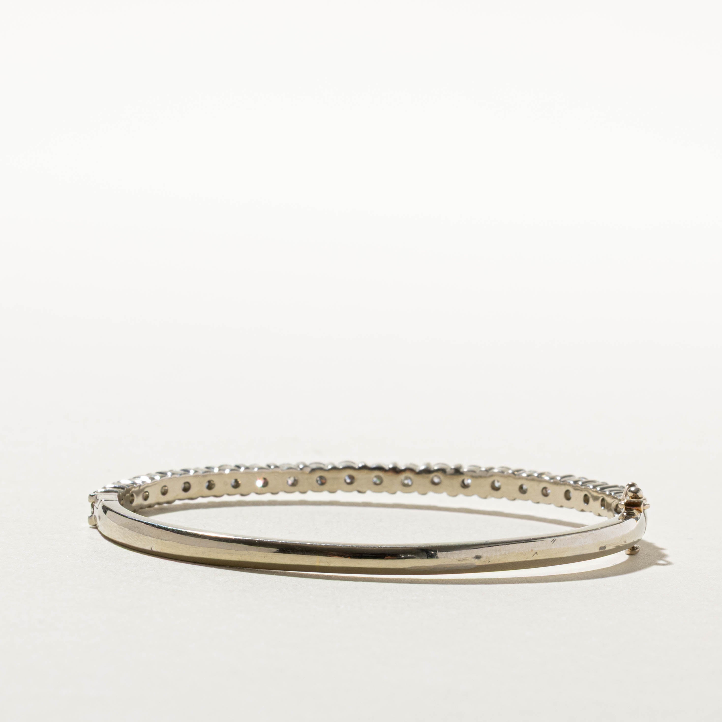 18k Diamond Tennis Bracelet | 3.68ctw | 6.5"
